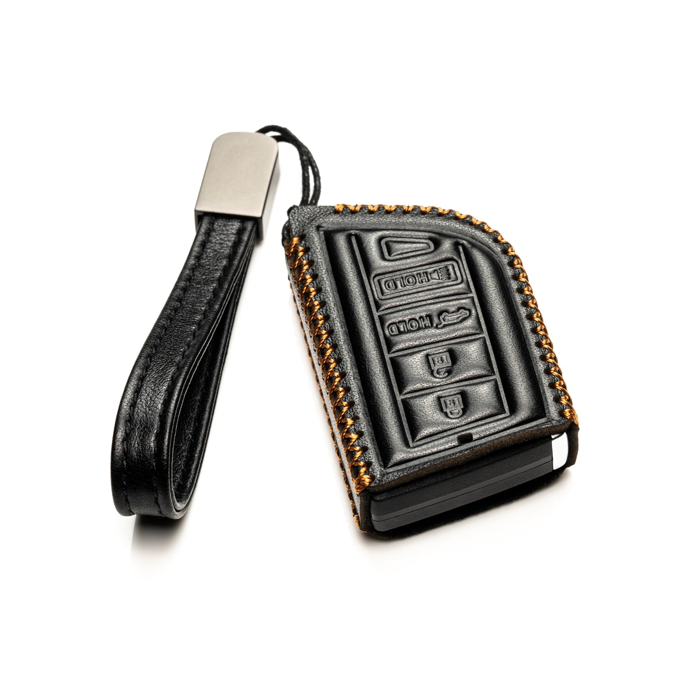 Vitodeco Leather Key Fob Case Compatible for Acura MDX, Acura RDX 2022-2025, Acura Integra 2023-2025, 4-Button