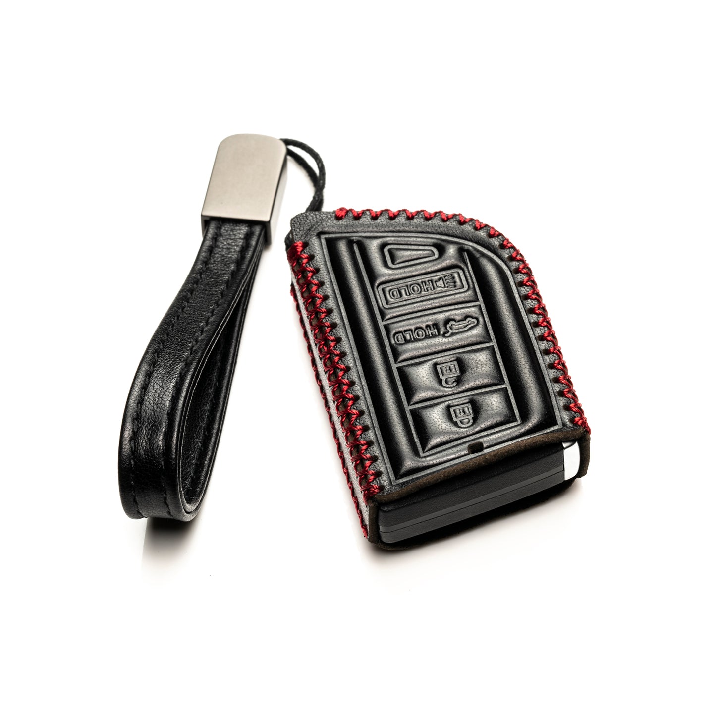 Vitodeco Leather Key Fob Case Compatible for Acura MDX, Acura RDX 2022-2025, Acura Integra 2023-2025, 4-Button