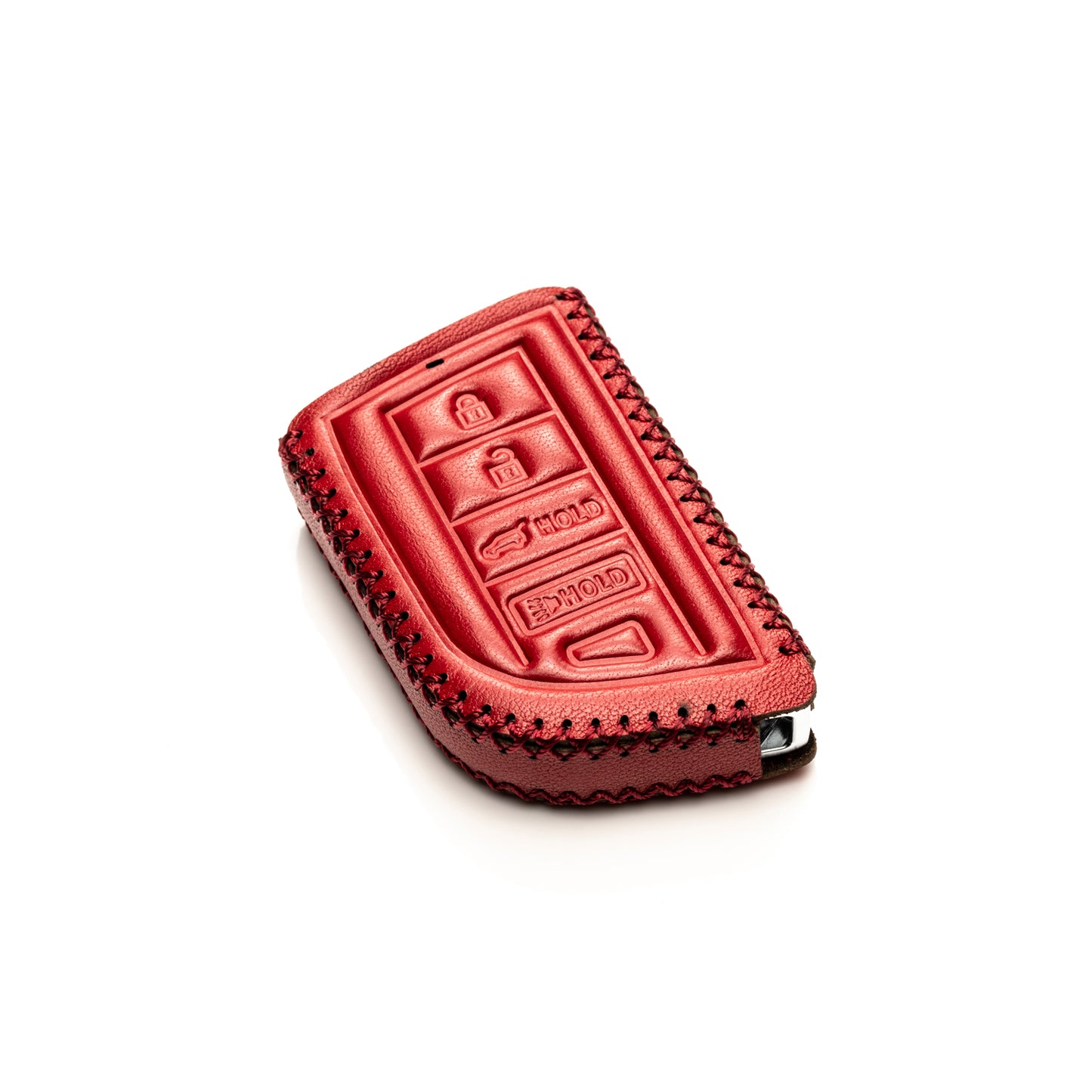 Vitodeco Leather Key Fob Case Compatible for Acura MDX, Acura RDX 2022-2025, Acura Integra 2023-2025, 4-Button