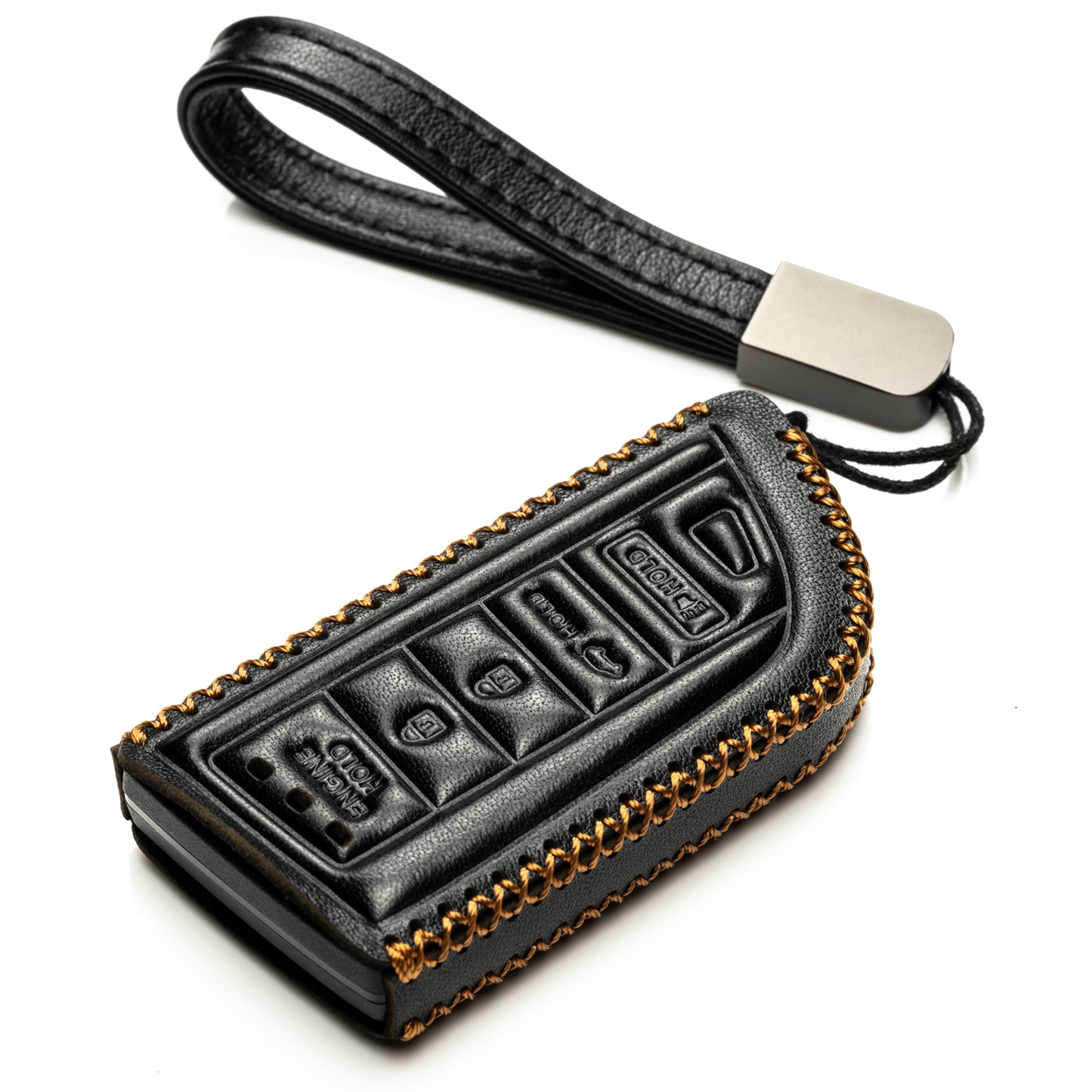 Vitodeco Leather Key Fob Case Compatible for Acura MDX, Acura RDX 2022-2025, Acura Integra 2023-2025, 4-Button