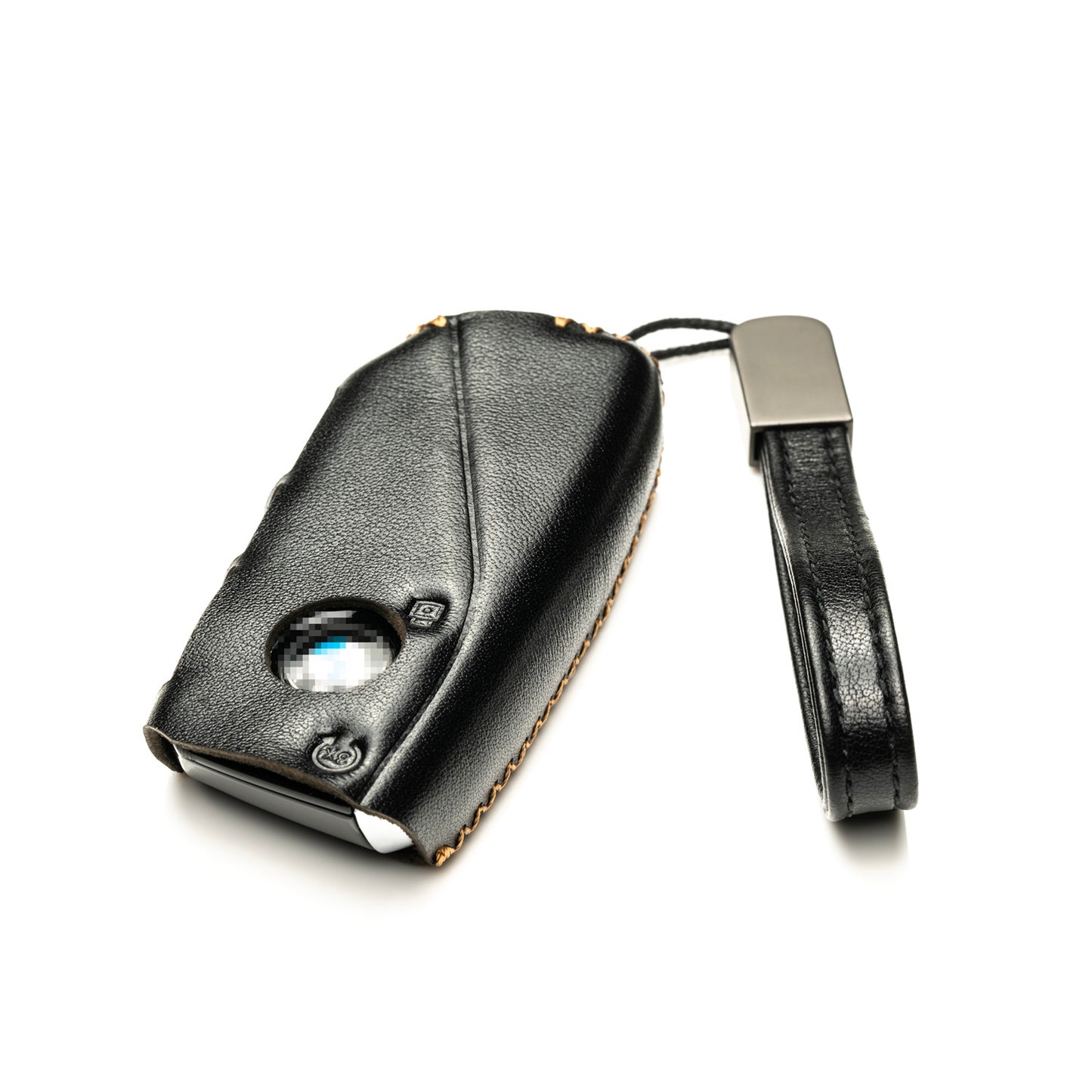 Vitodeco Genuine Leather Key Fob Case Cover Protector Compatible with BMW, 2023-2026 Models, 4-Button