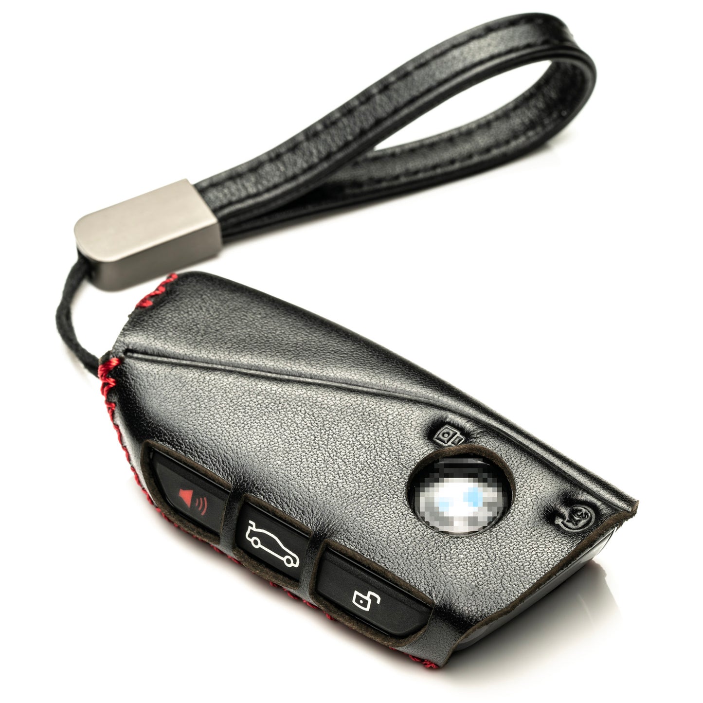 Vitodeco Genuine Leather Key Fob Case Cover Protector Compatible with BMW, 2023-2026 Models, 4-Button