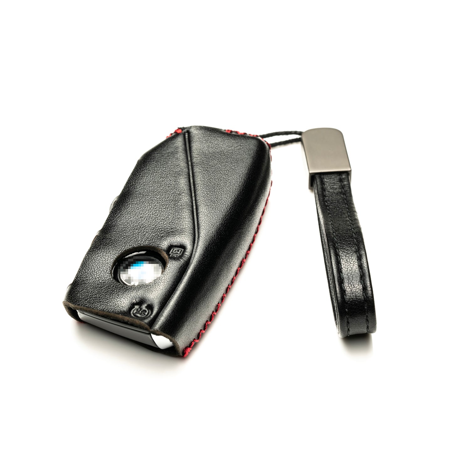Vitodeco Genuine Leather Key Fob Case Cover Protector Compatible with BMW, 2023-2026 Models, 4-Button