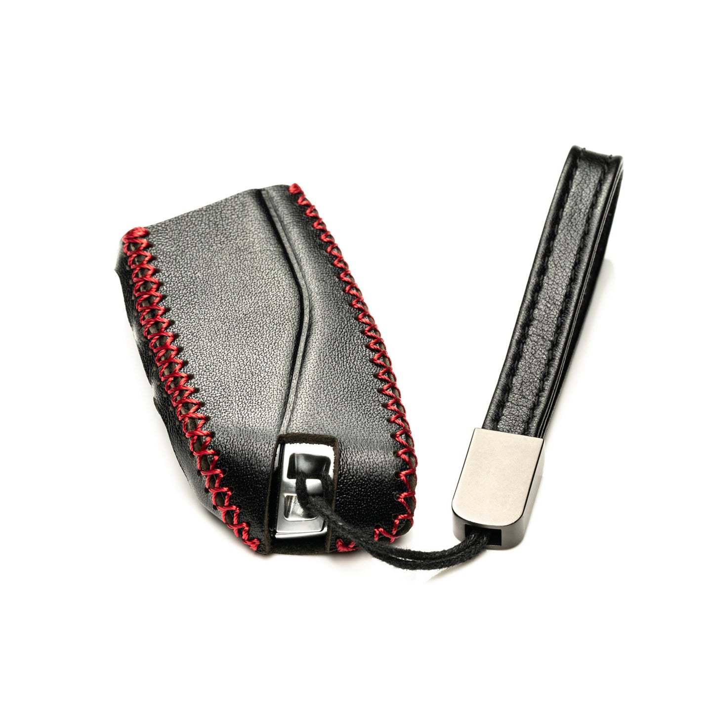 Vitodeco Genuine Leather Key Fob Case Cover Protector Compatible with BMW, 2023-2026 Models, 4-Button