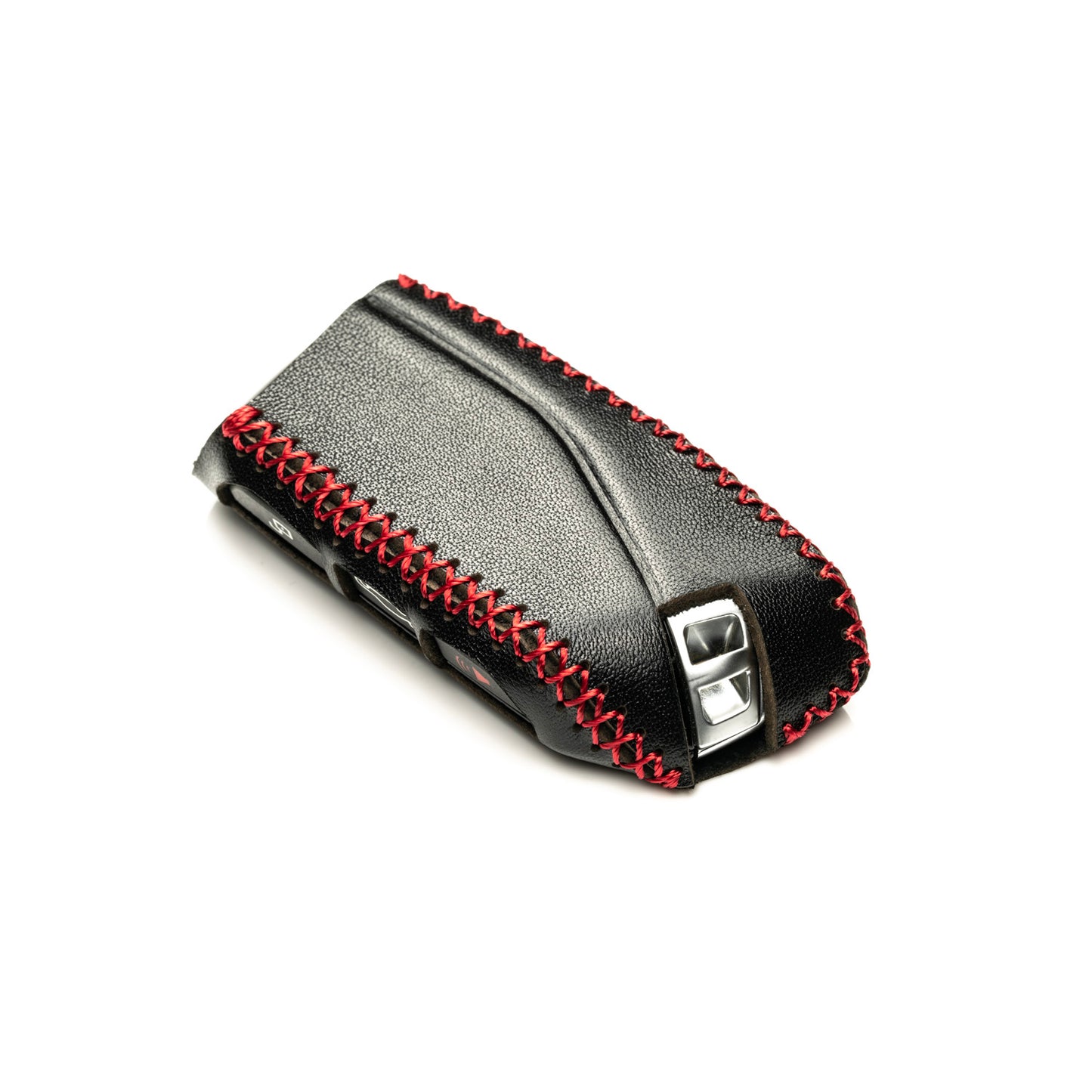 Vitodeco Genuine Leather Key Fob Case Cover Protector Compatible with BMW, 2023-2026 Models, 4-Button