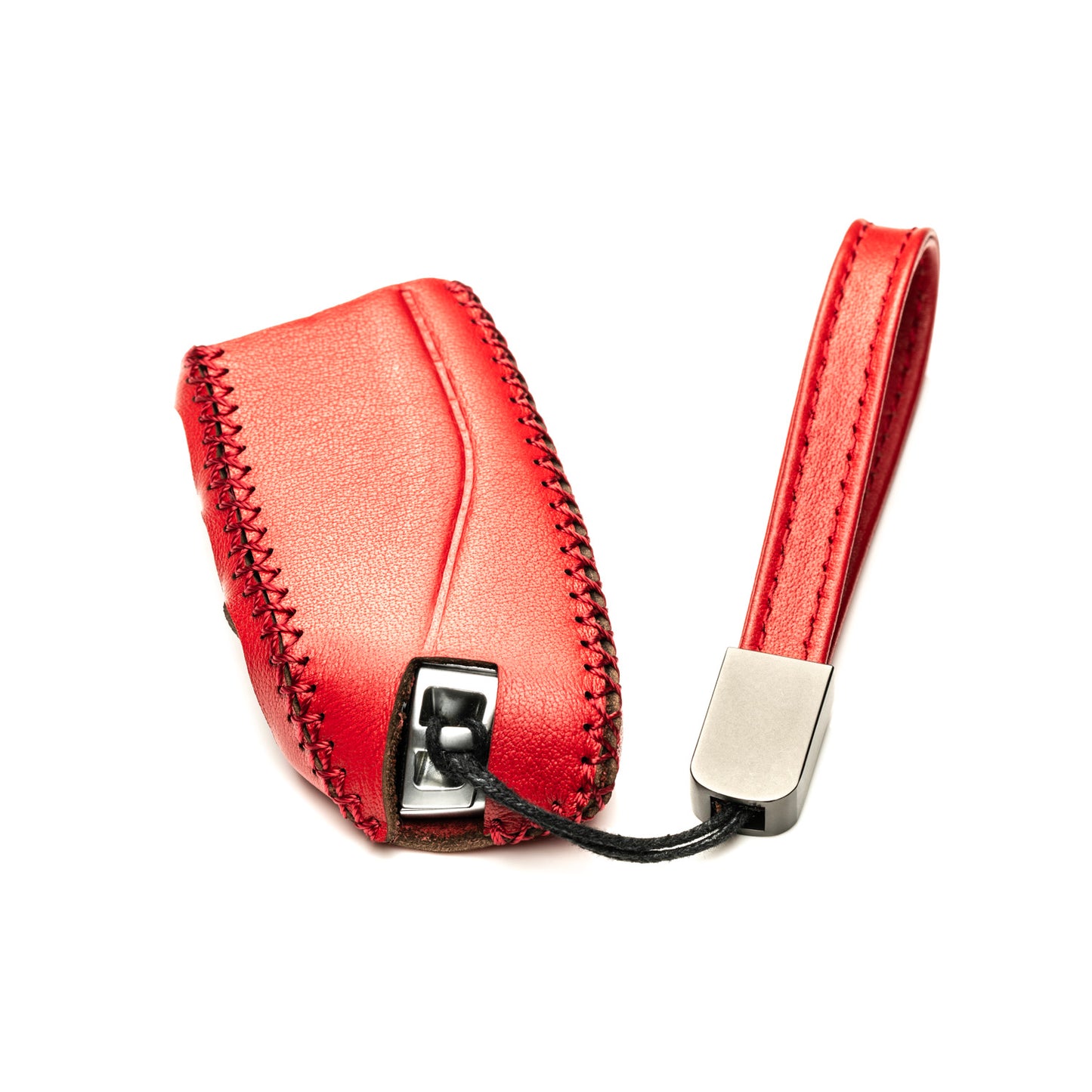Vitodeco Genuine Leather Key Fob Case Cover Protector Compatible with BMW, 2023-2026 Models, 4-Button