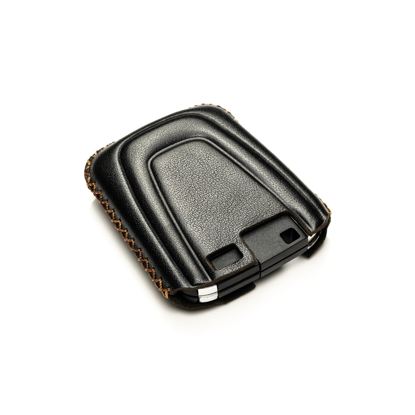 Vitodeco Leather Key Fob Case Compatible for BMW I3, BMW I8 2014-2021, 4-Button
