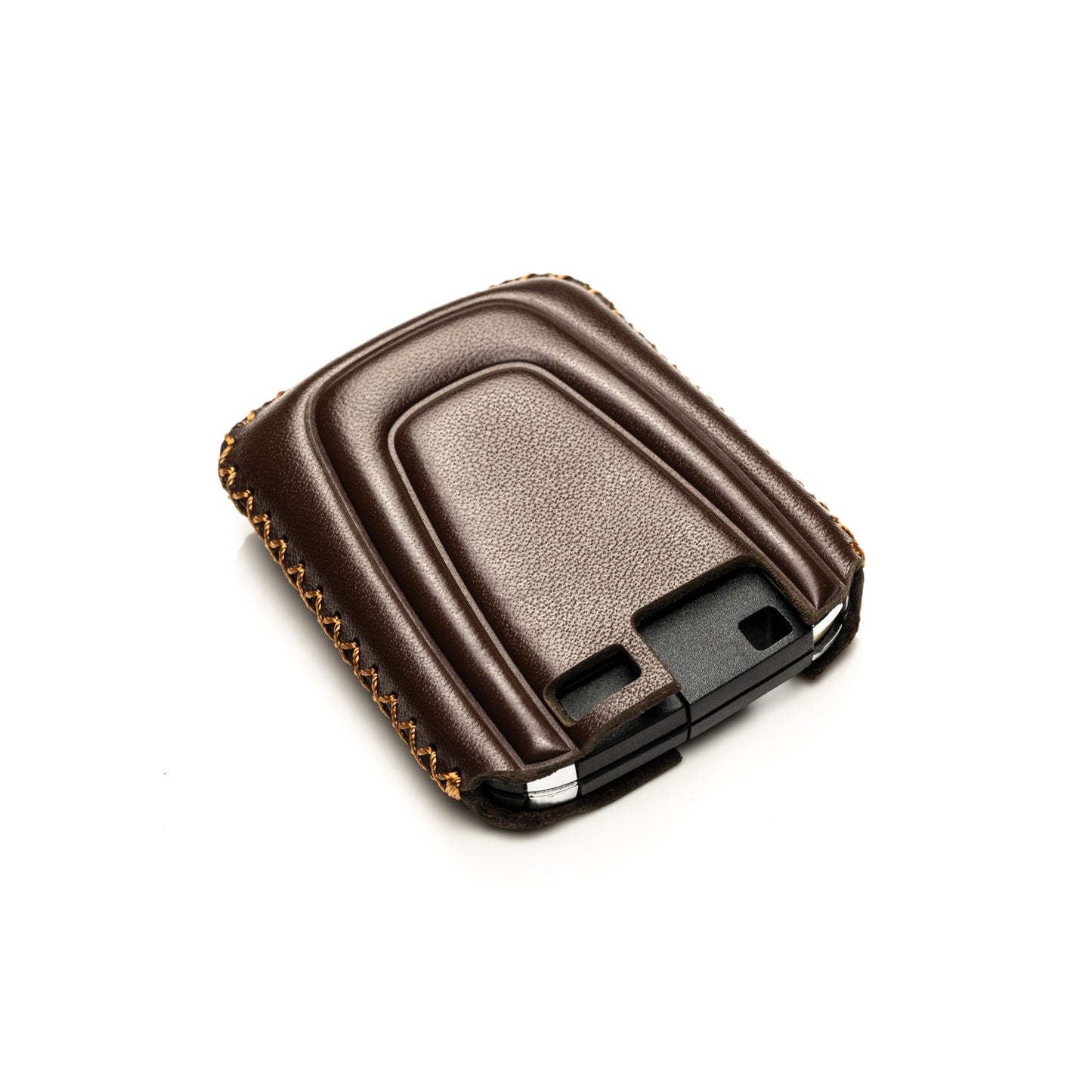 Vitodeco Leather Key Fob Case Compatible for BMW I3, BMW I8 2014-2021, 4-Button