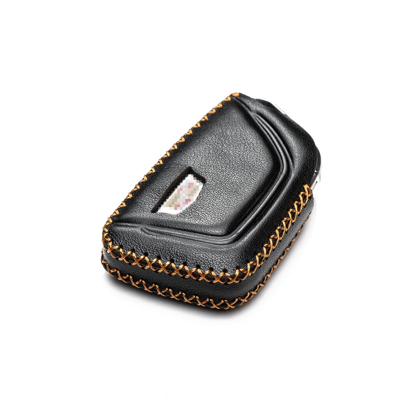 Vitodeco Leather Key Fob Case Compatible for Cadillac Escalade 2021-2025, 6-Button