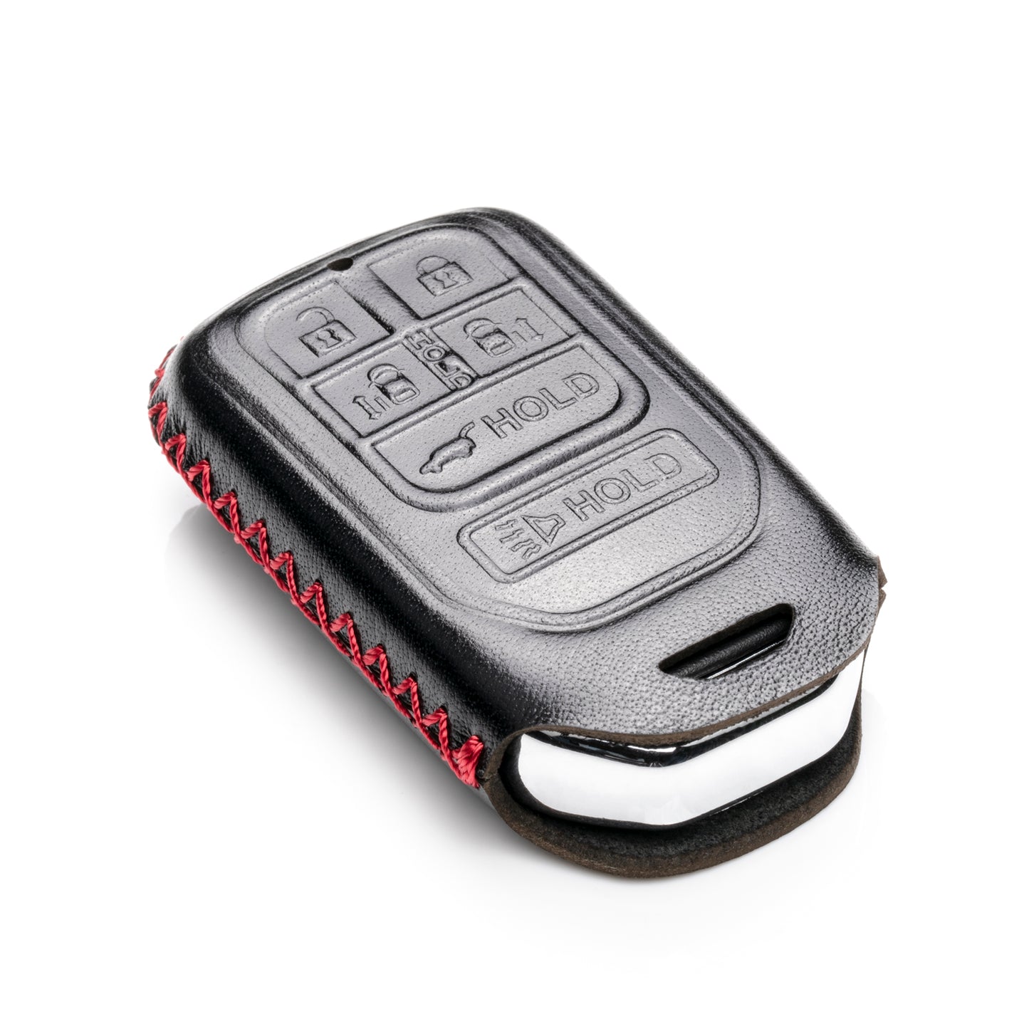 Vitodeco Leather Key Fob Case Compatible for 2014-2019 Honda Odyssey, 6-Button