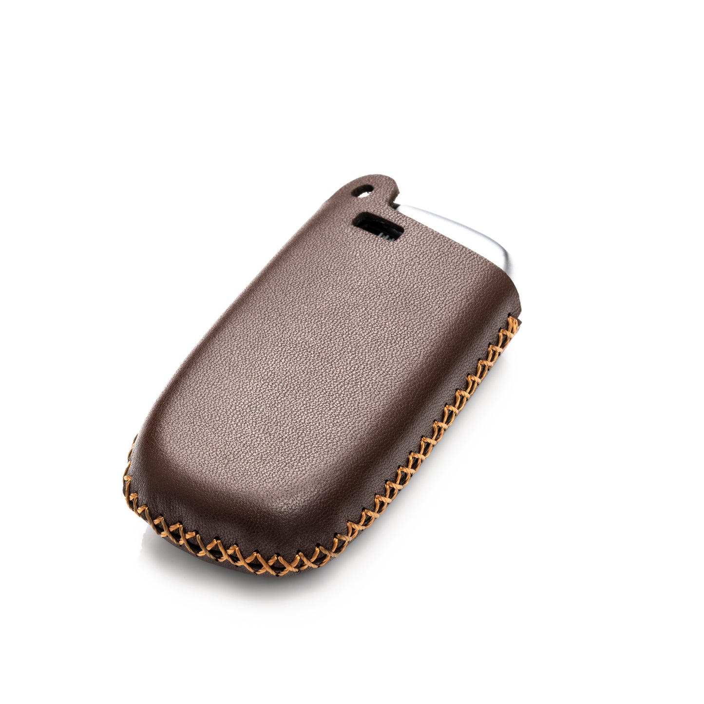 Vitodeco Leather Key Fob Case Compatible for JEEP, Dodge, Chrysler, 3 to 5-Button