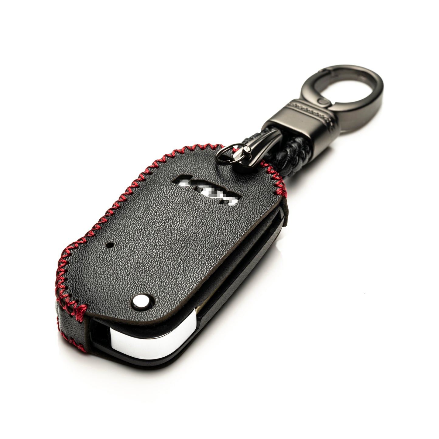Vitodeco Leather Key Fob Case Compatible for KIA New Emblem 2021-2024, 4-Button