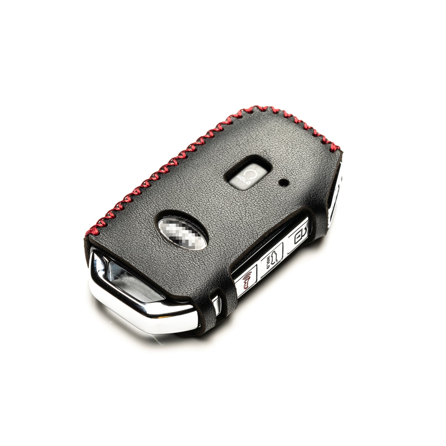 Vitodeco Leather Key Fob Case Compatible for Kia Soul, Seltos, Sportage, NIRO, Sorento, Telluride, Rio, Forte, K5, Stinger 2019-2022, 5-Button