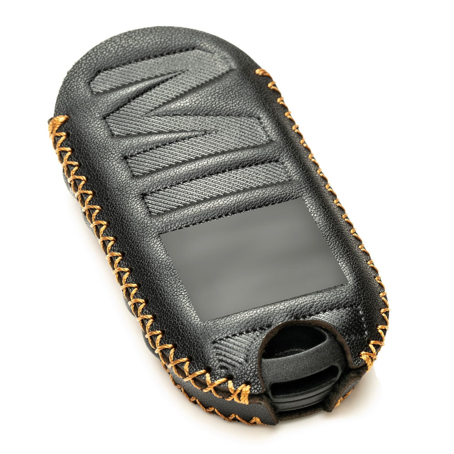Vitodeco Genuine Leather Smart Key Fob Cover Compatible with Mini Countryman S ALL4, Countryman SE ALL4, Cooper 2 Door, Cooper S 4 Door, Convertible, 4-Button