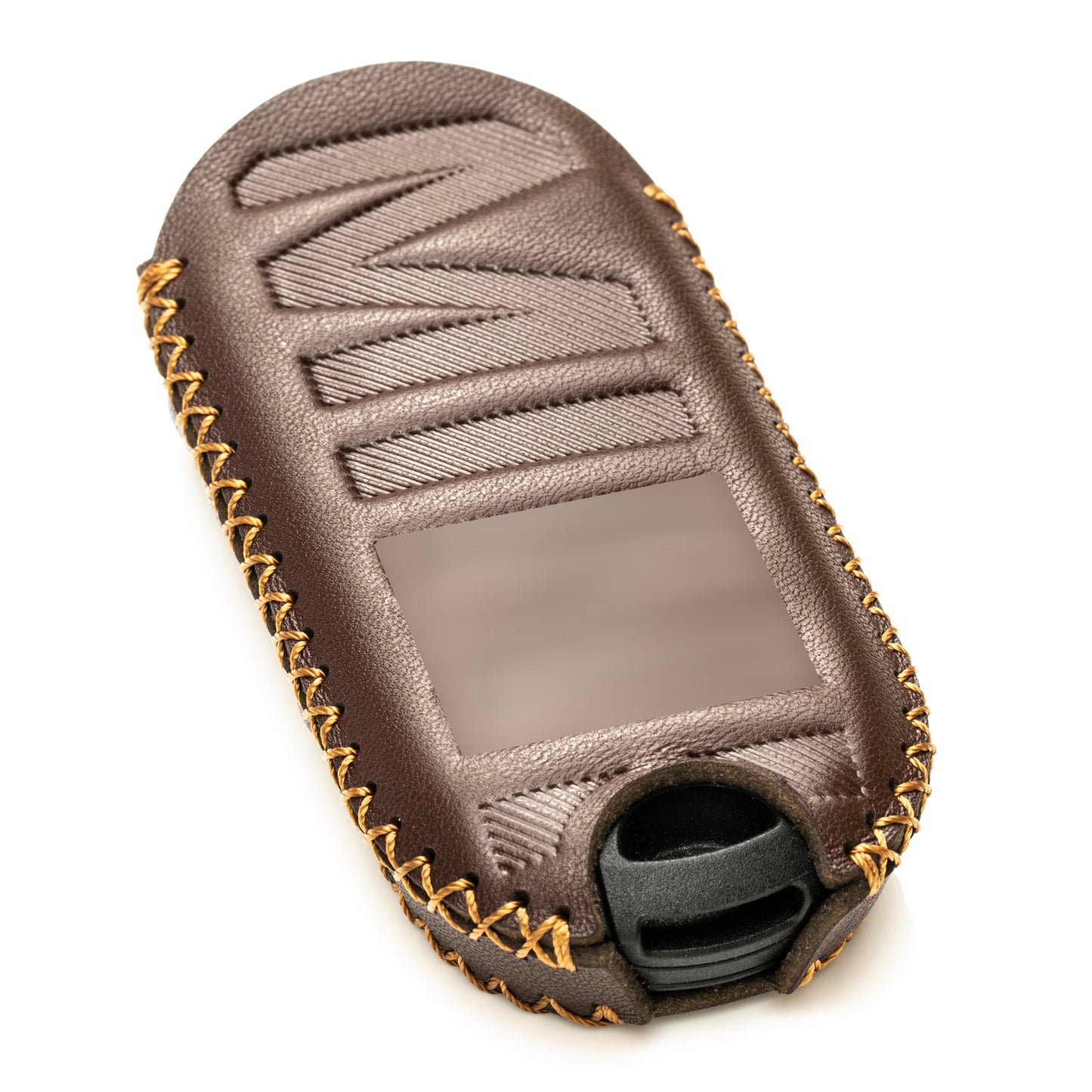 Vitodeco Genuine Leather Smart Key Fob Cover Compatible with Mini Countryman S ALL4, Countryman SE ALL4, Cooper 2 Door, Cooper S 4 Door, Convertible, 4-Button