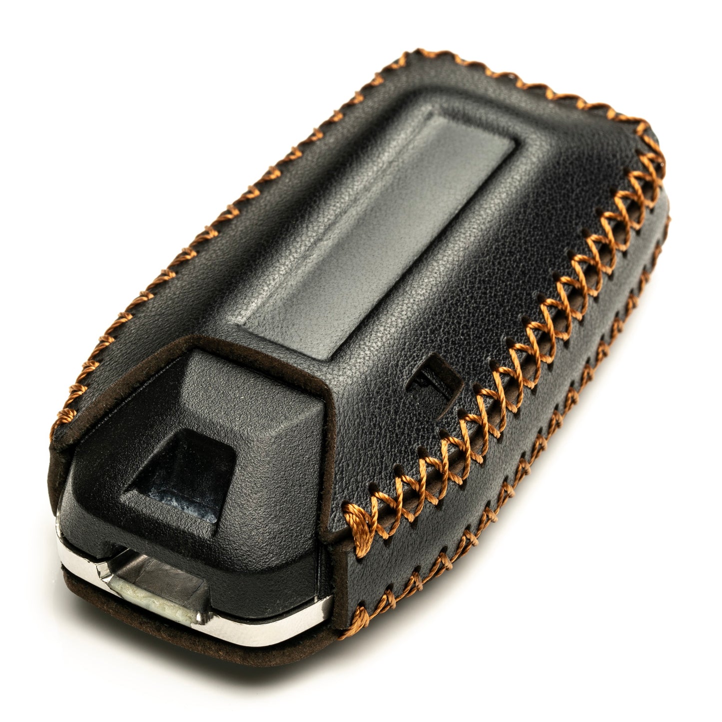 Vitodeco Leather Key Fob Cover Case Protector Compatible with Infiniti QX80, 5-Button