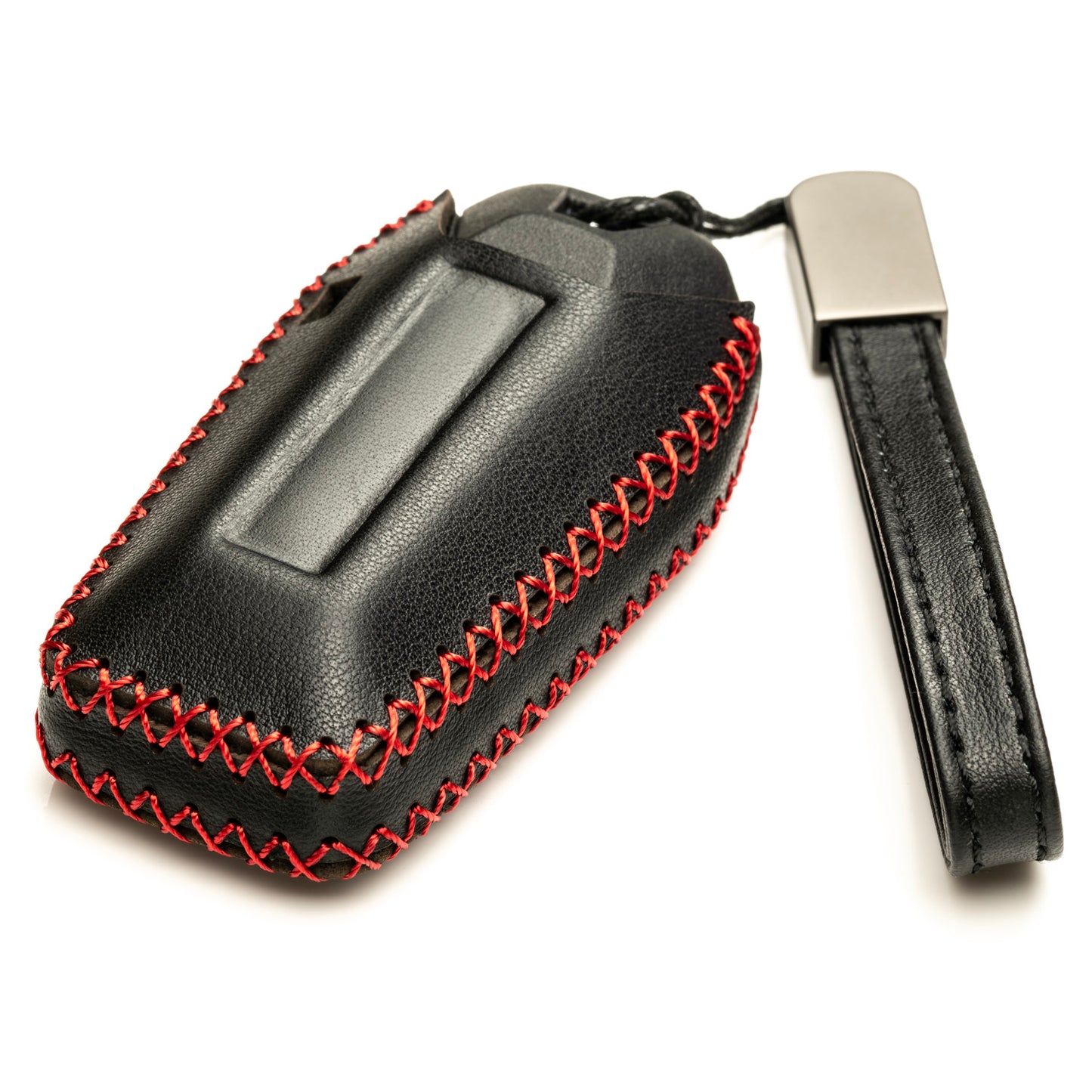 Vitodeco Leather Key Fob Cover Case Protector Compatible with Infiniti QX80, 5-Button