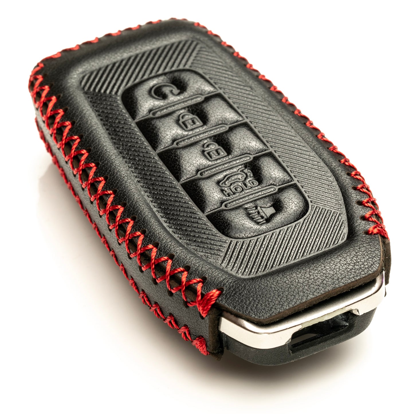 Vitodeco Leather Key Fob Cover Case Protector Compatible with Infiniti QX80, 5-Button