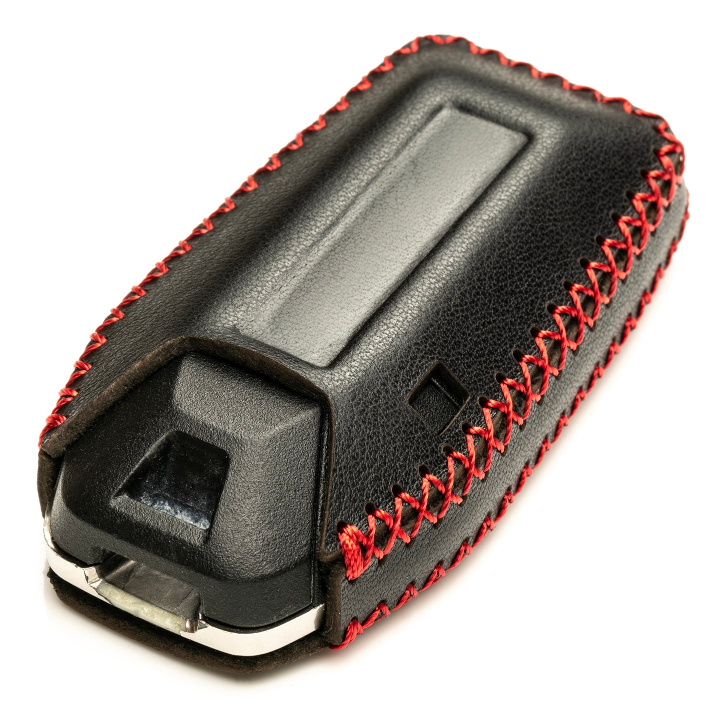 Vitodeco Leather Key Fob Cover Case Protector Compatible with Infiniti QX80, 5-Button