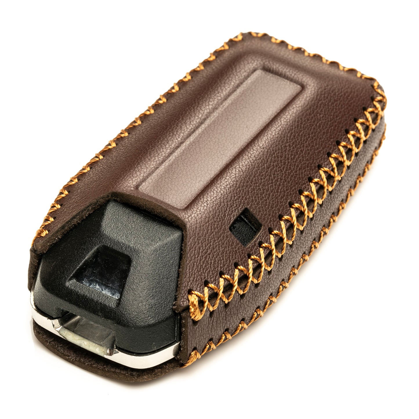 Vitodeco Leather Key Fob Cover Case Protector Compatible with Infiniti QX80, 5-Button