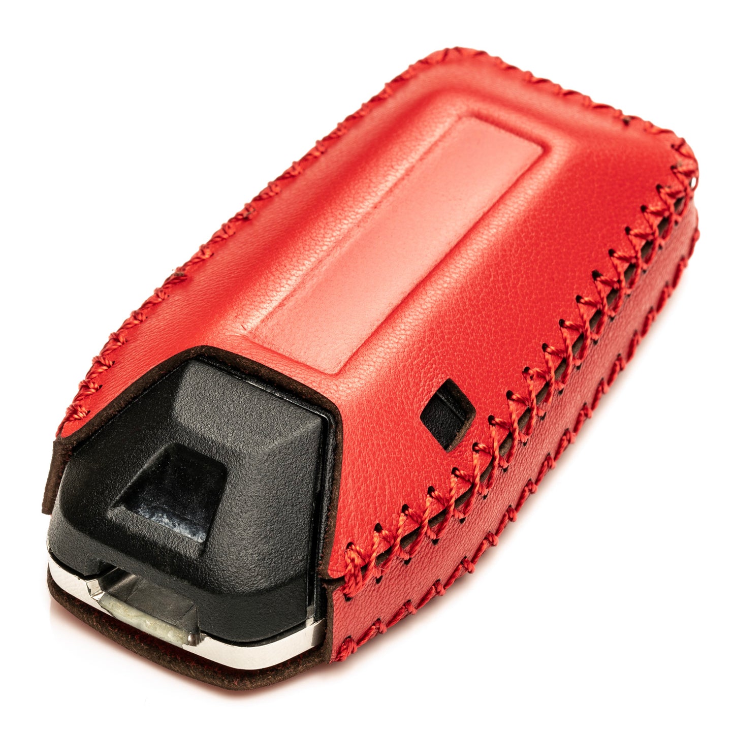 Vitodeco Leather Key Fob Cover Case Protector Compatible with Infiniti QX80, 5-Button