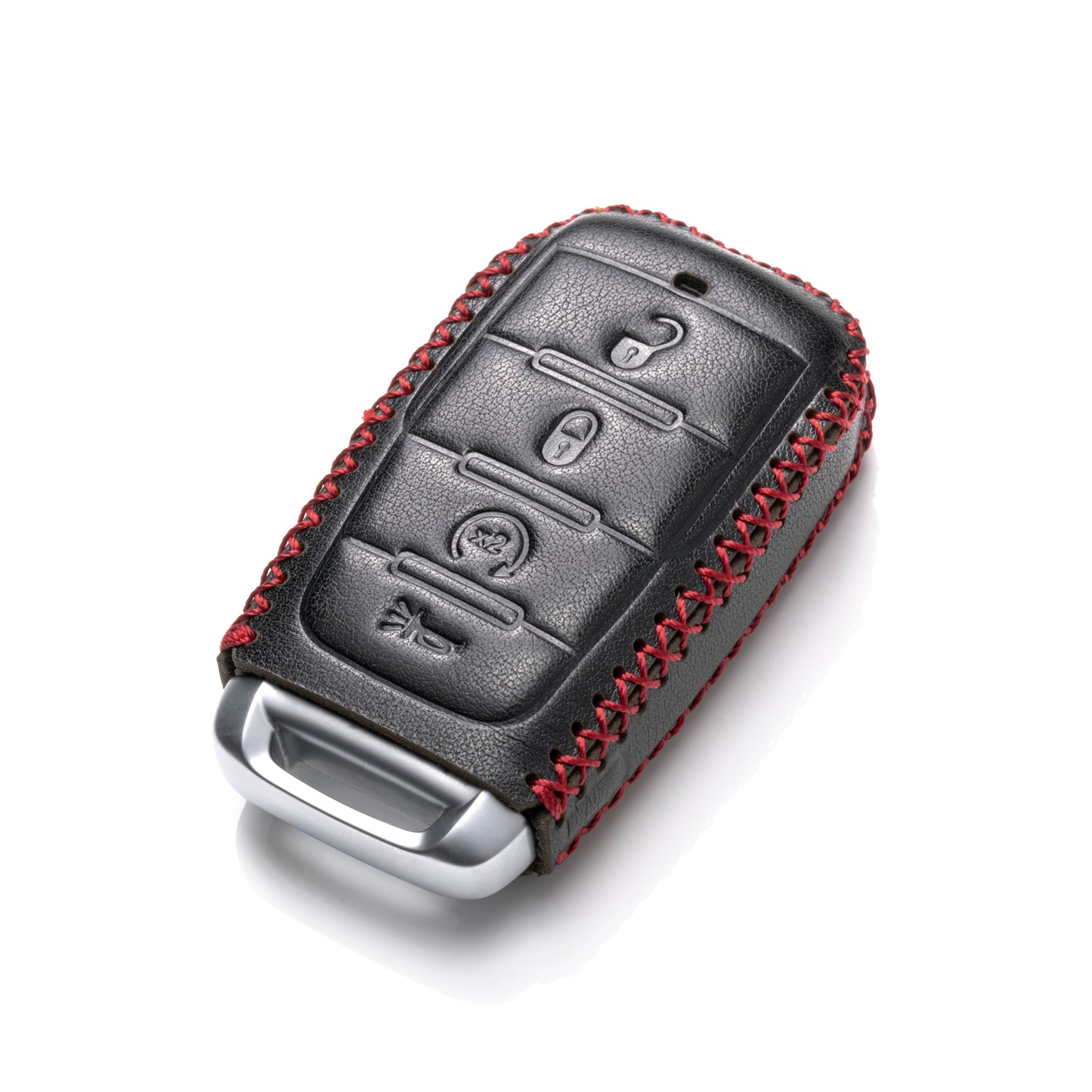 Vitodeco Leather Key Fob Case Compatible for RAM 2019-2025, 4-Button