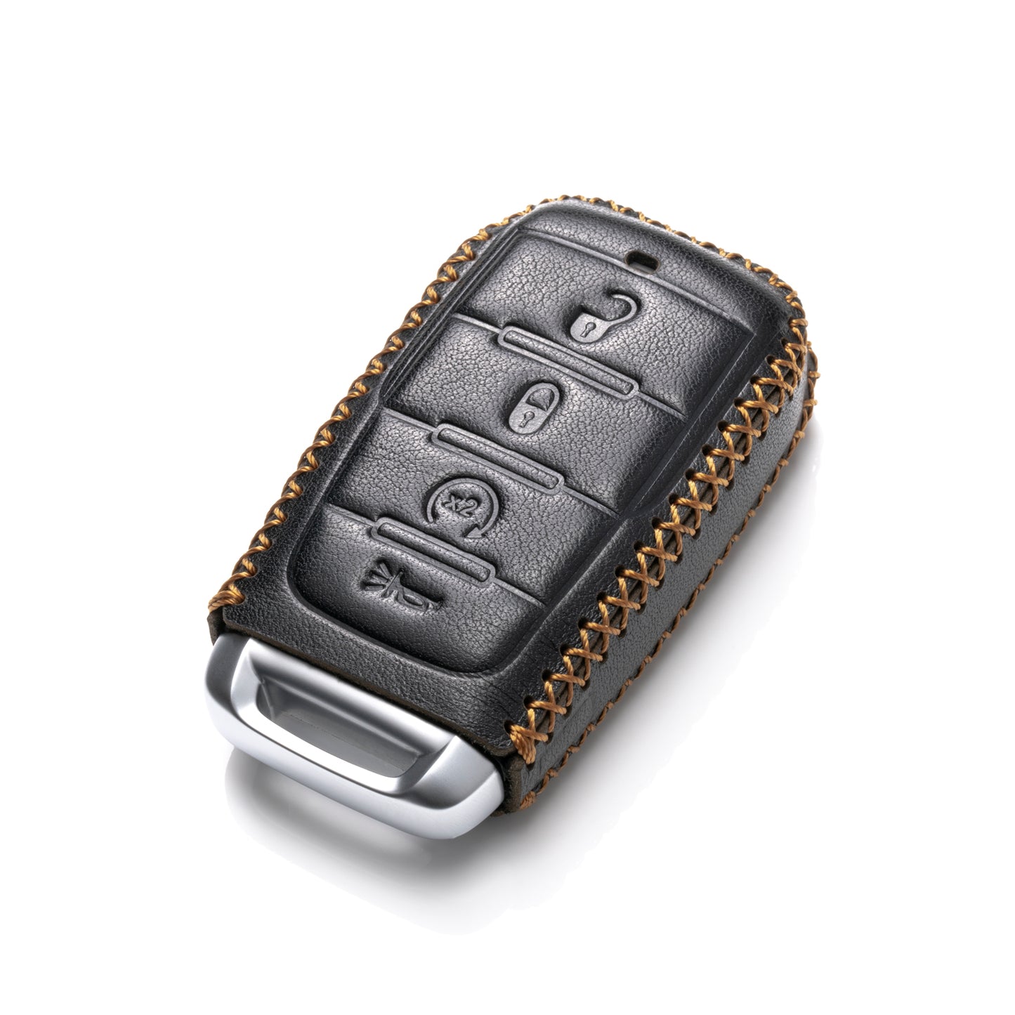 Vitodeco Leather Key Fob Case Compatible for RAM 2019-2025, 4-Button