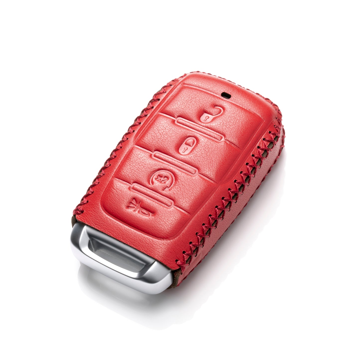 Vitodeco Leather Key Fob Case Compatible for RAM 2019-2025, 4-Button