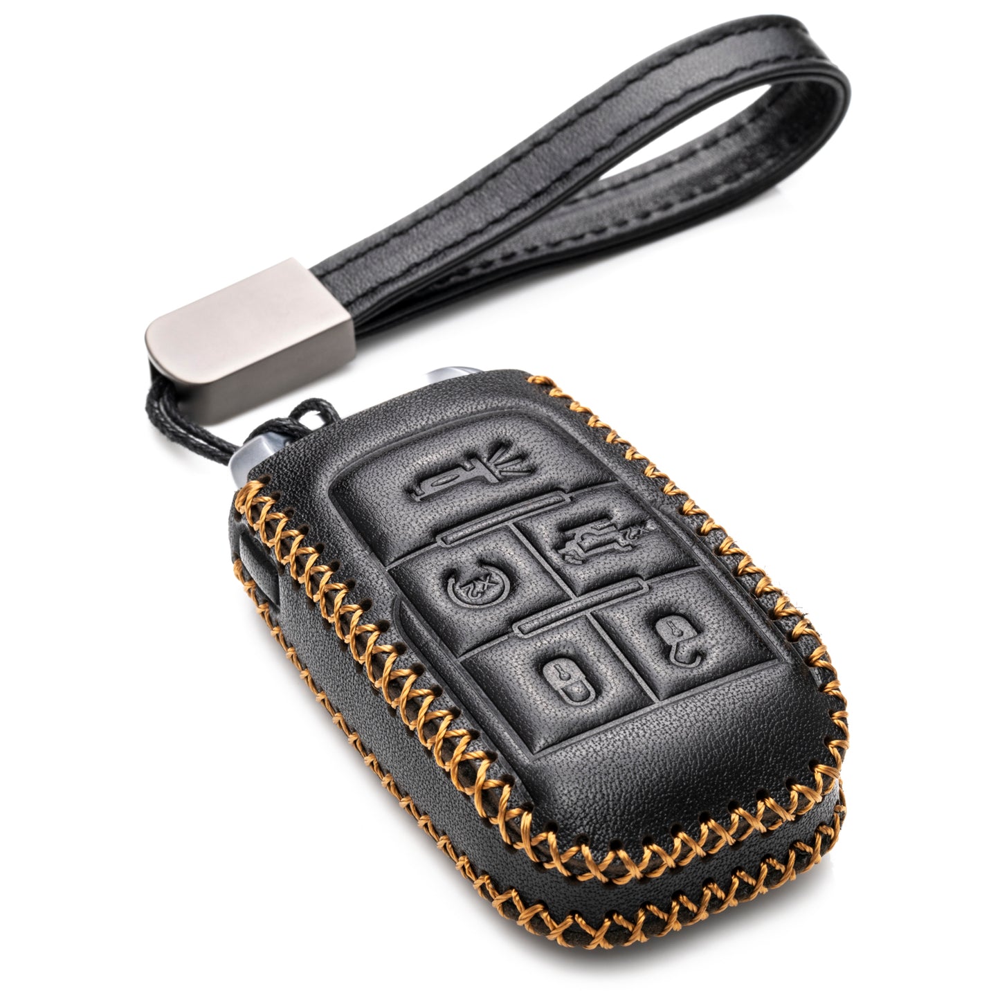 Vitodeco Leather Key Case Compatible for RAM 2019-2025, 5-Button