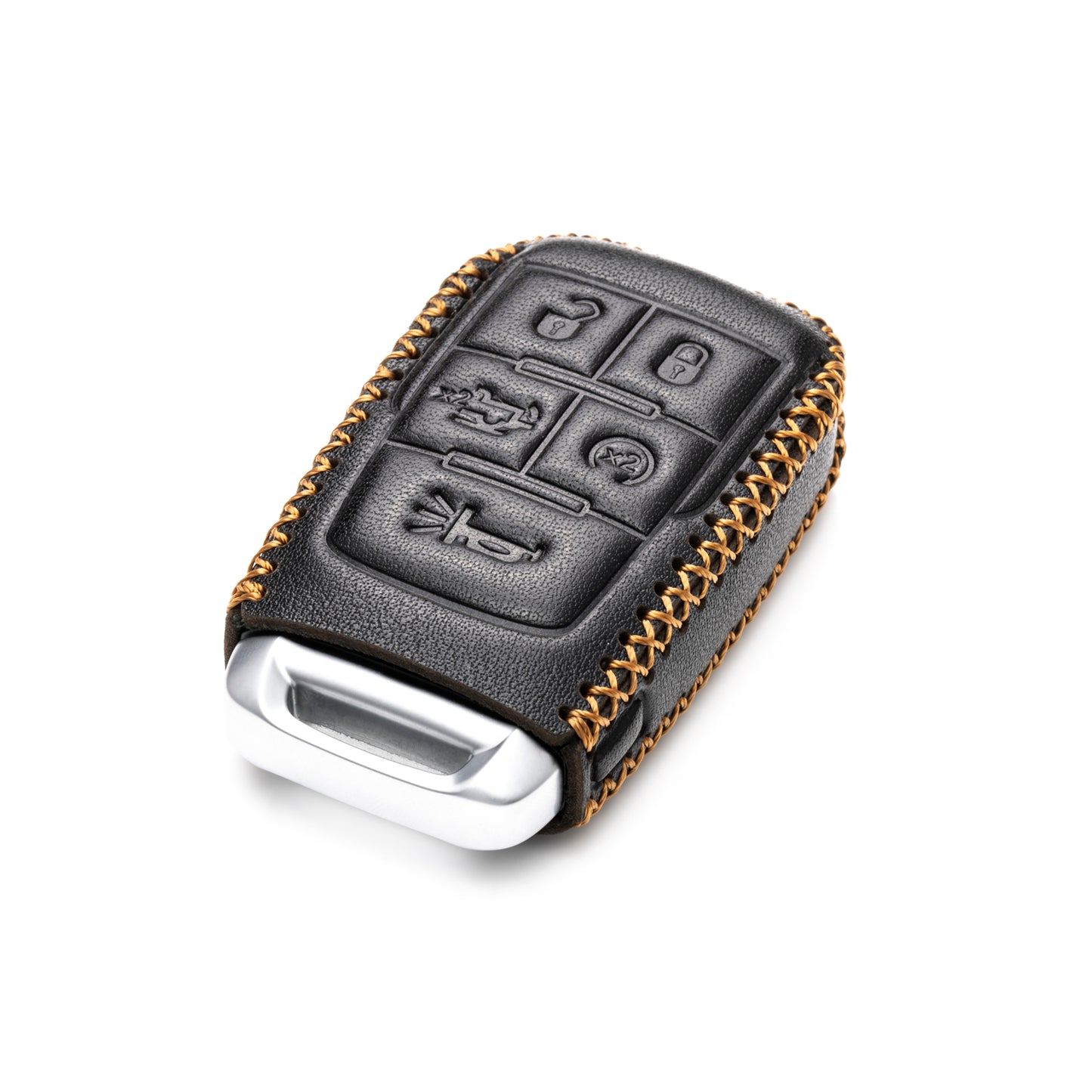 Vitodeco Leather Key Case Compatible for RAM 2019-2025, 5-Button