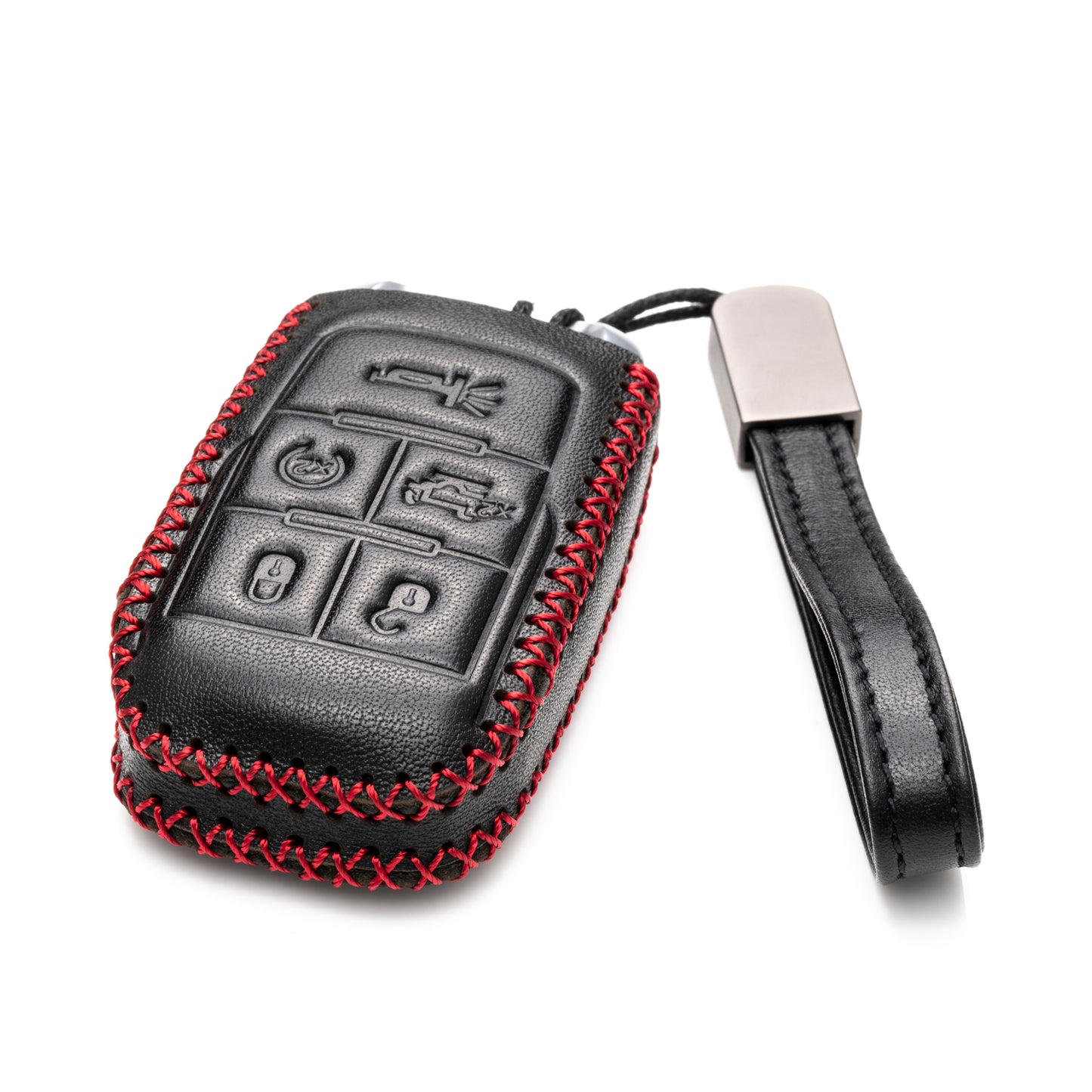 Vitodeco Leather Key Case Compatible for RAM 2019-2025, 5-Button