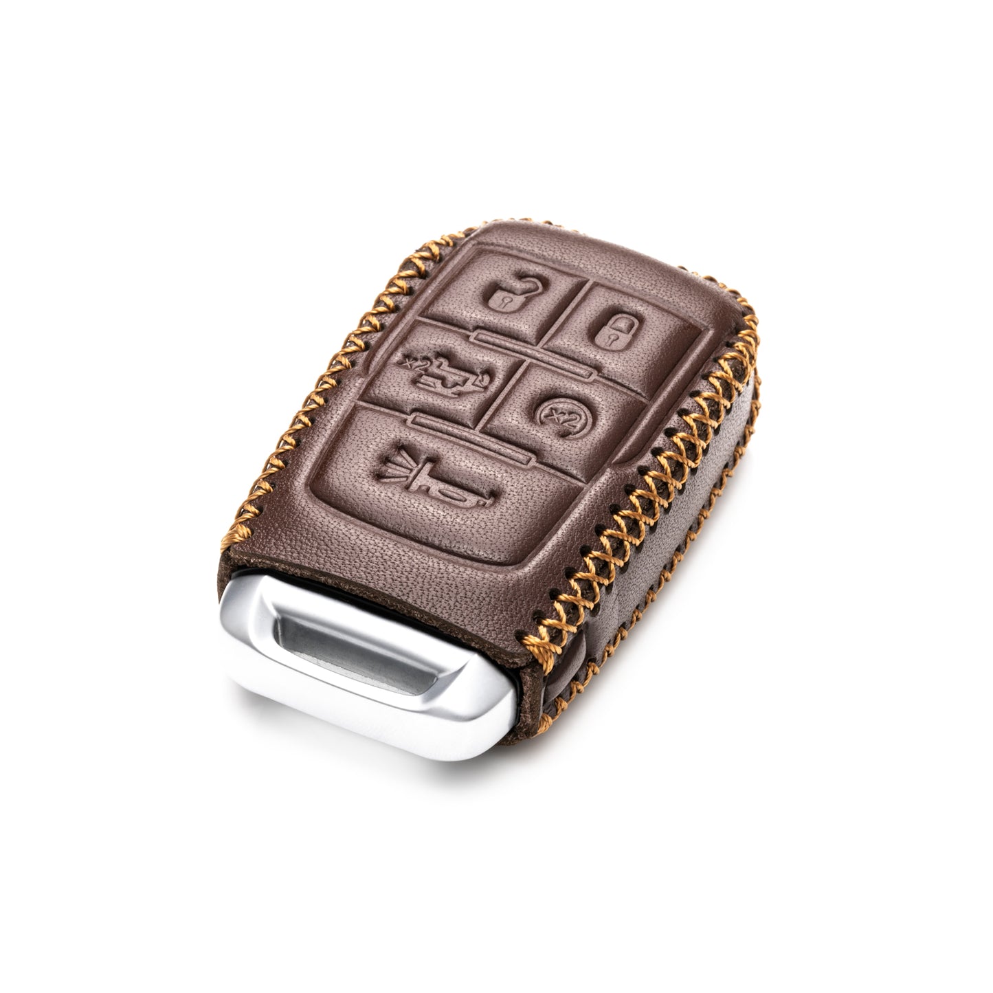Vitodeco Leather Key Case Compatible for RAM 2019-2025, 5-Button