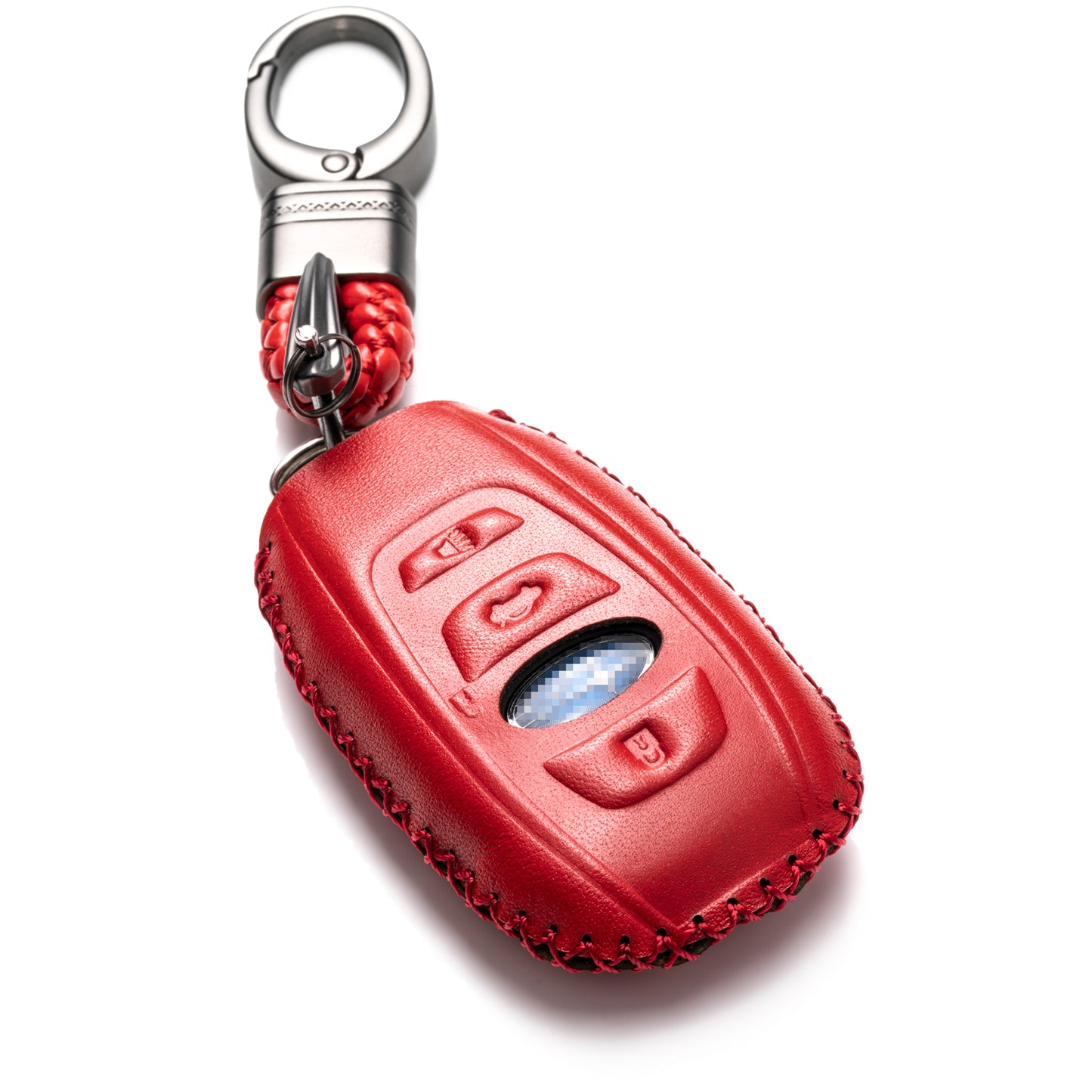 Vitodeco Leather Key Fob Case Compatible for Subaru Forester, Impreza, Outback, WRX, BRZ, XV Crosstrek, Ascent, Solterra 2014-2025, 4-Button