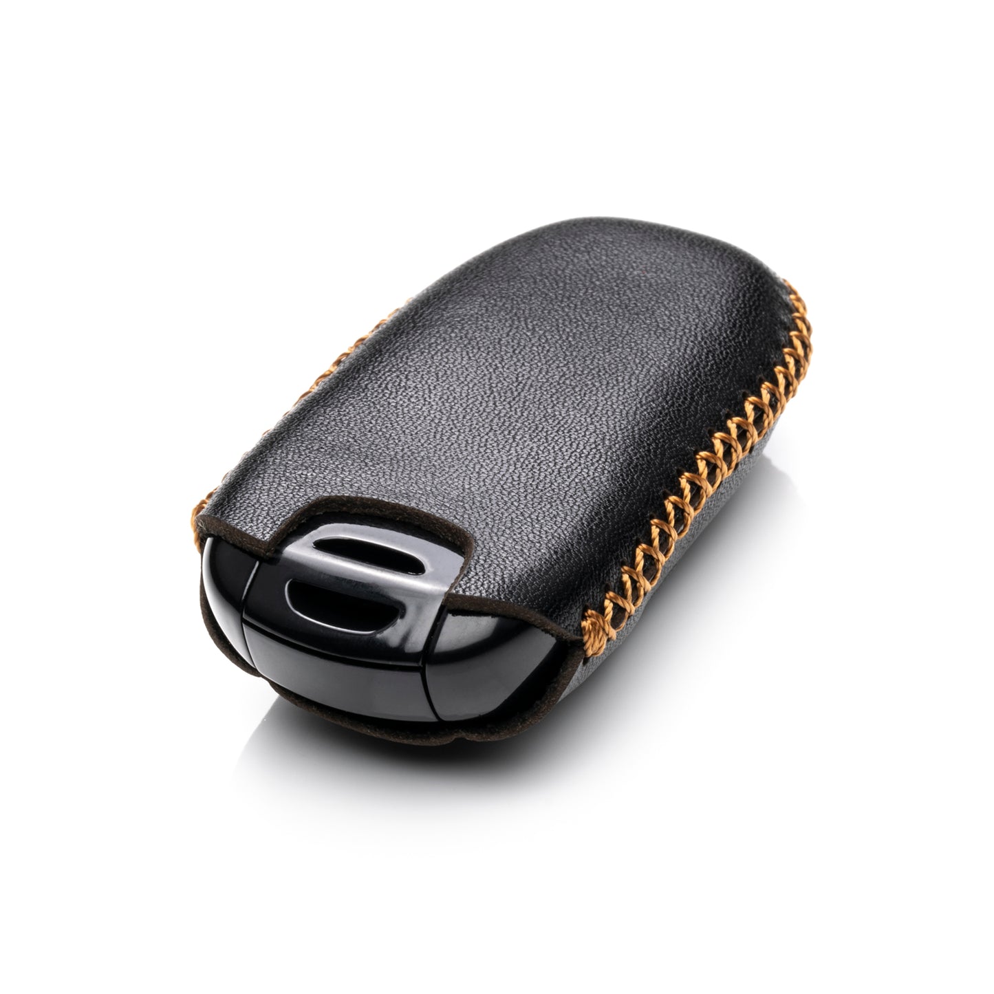 Vitodeco Leather Key Fob Case Compatible for Tesla Model S, Model 3, Model Y
