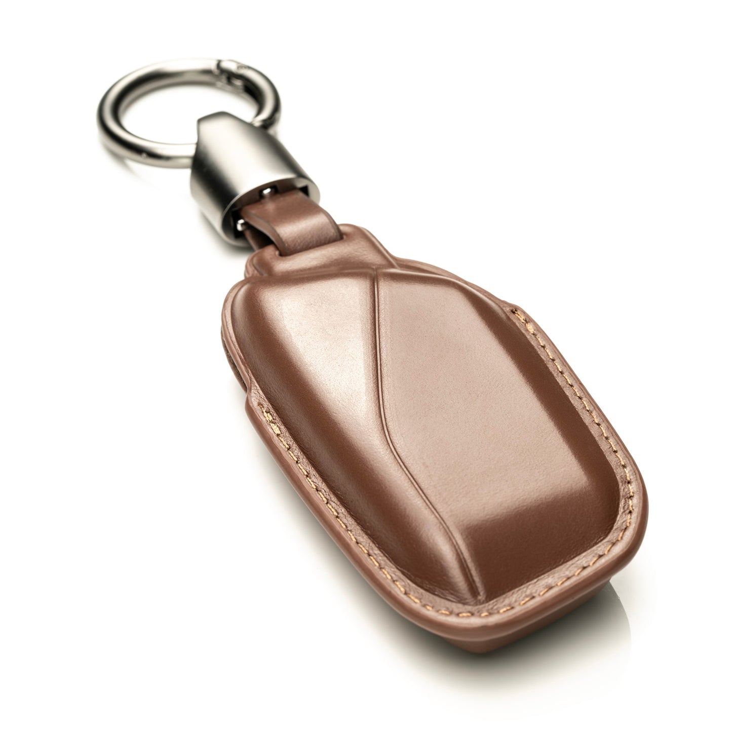 Vitodeco 4-Button 3D Premium Leather Smart Key Fob Case Compatible with BMW X5, BMW X6, BMW i5 2024-up, BMW X7, BMW X1, BMW 3 Series, BMW 7 Series, BMW iX, BMW i4, BMW i7 2023-up