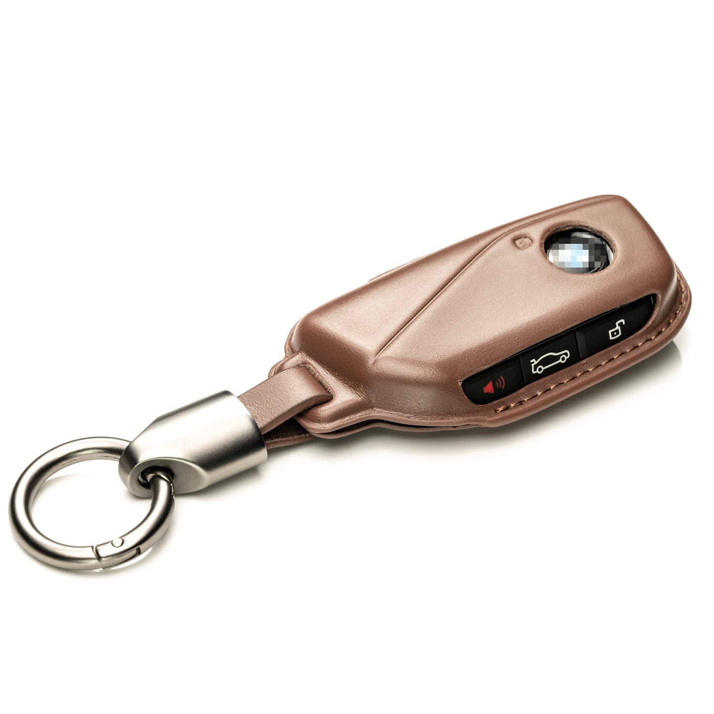 Vitodeco Superior Leather Key Fob Case Compatible for BMW X5, BMW X6, BMW i5 2024-up, BMW X7, BMW X1, BMW 3 Series, BMW 7 Series, BMW iX, BMW i4, BMW i7 2023-up