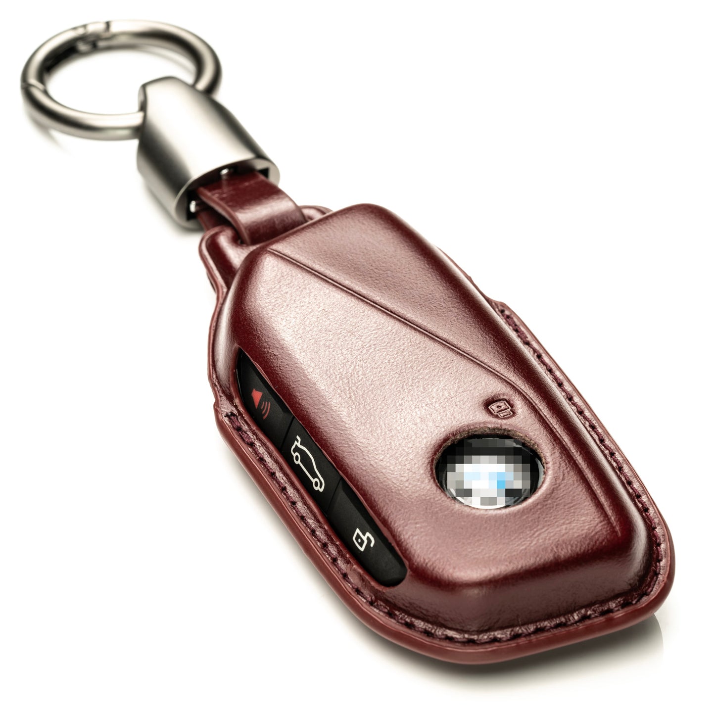 Vitodeco Superior Leather Key Fob Case Compatible for BMW X5, BMW X6, BMW i5 2024-up, BMW X7, BMW X1, BMW 3 Series, BMW 7 Series, BMW iX, BMW i4, BMW i7 2023-up