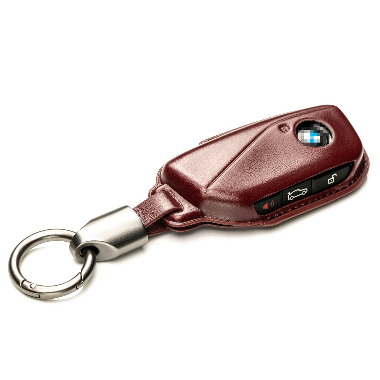 Vitodeco Superior Leather Key Fob Case Compatible for BMW X5, BMW X6, BMW i5 2024-up, BMW X7, BMW X1, BMW 3 Series, BMW 7 Series, BMW iX, BMW i4, BMW i7 2023-up