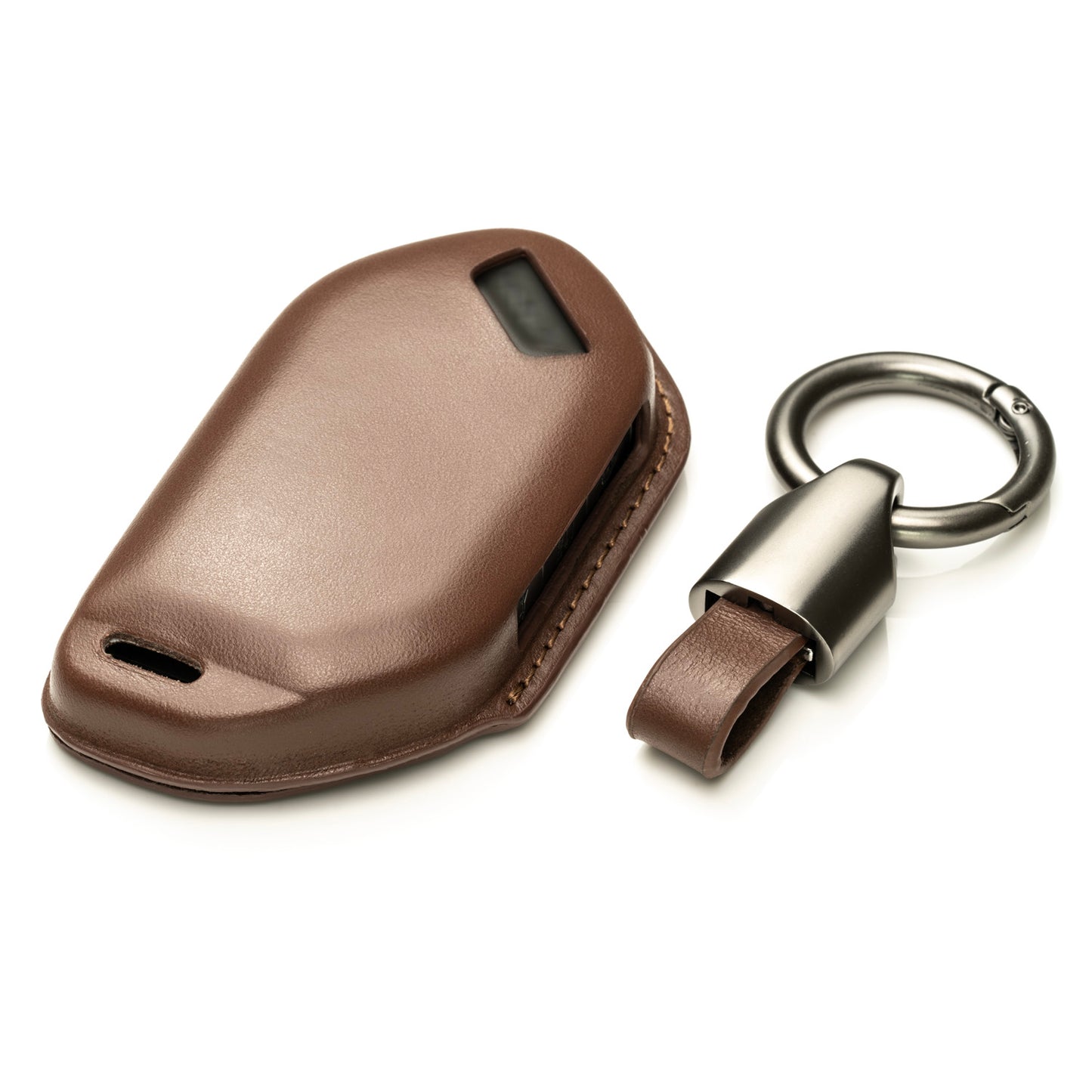 Vitodeco Superior 3D Genuine Leather Smart Key Fob Case Compatible with Kia Telluride, Kia Sorento, Kia EV9, Kia K5 GT, Kia Carnival
