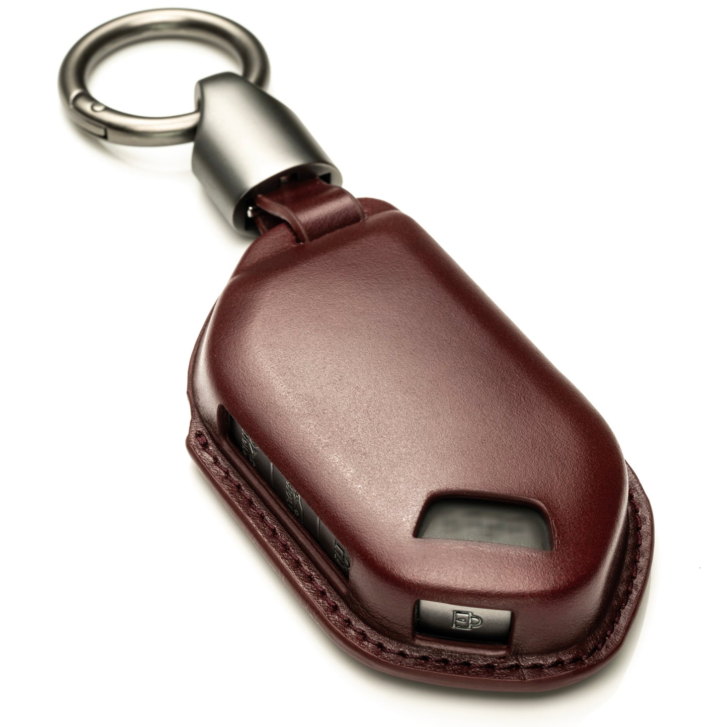 Vitodeco Superior 3D Genuine Leather Smart Key Fob Case Compatible with Kia Telluride, Kia Sorento, Kia EV9, Kia K5 GT, Kia Carnival