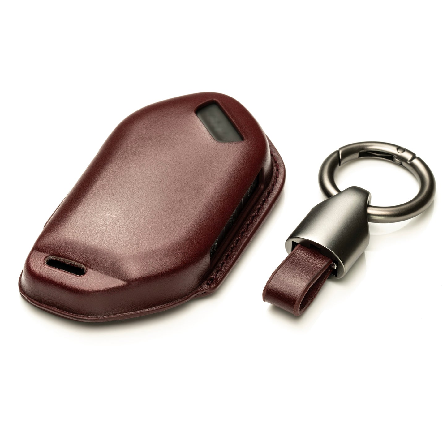 Vitodeco Superior 3D Genuine Leather Smart Key Fob Case Compatible with Kia Telluride, Kia Sorento, Kia EV9, Kia K5 GT, Kia Carnival