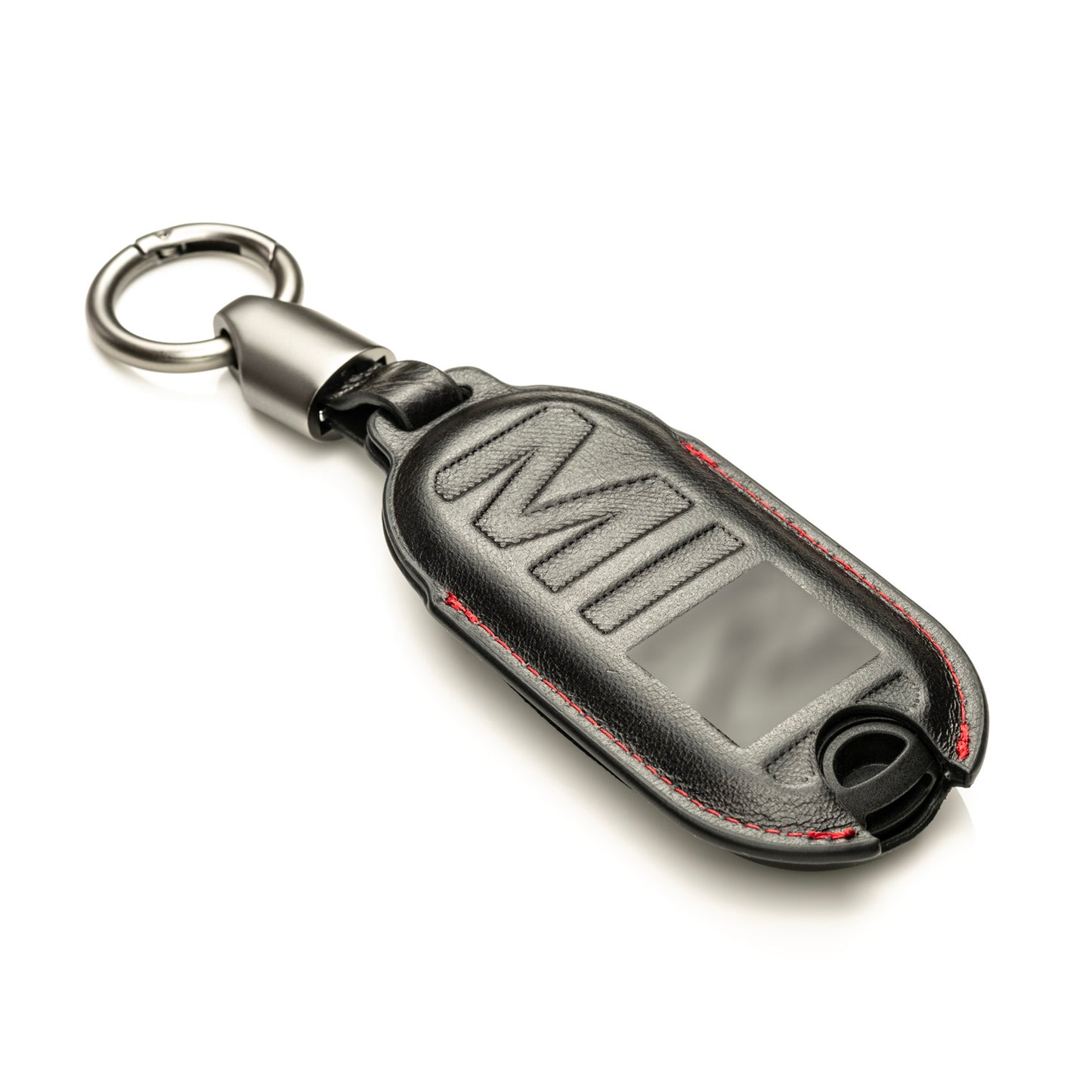 Vitodeco Superior 3D Leather Smart Key Fob Cover Compatible with Mini Countryman S ALL4, Countryman SE ALL4, Cooper 2 Door, Cooper S 4 Door, Convertible, 4-Button