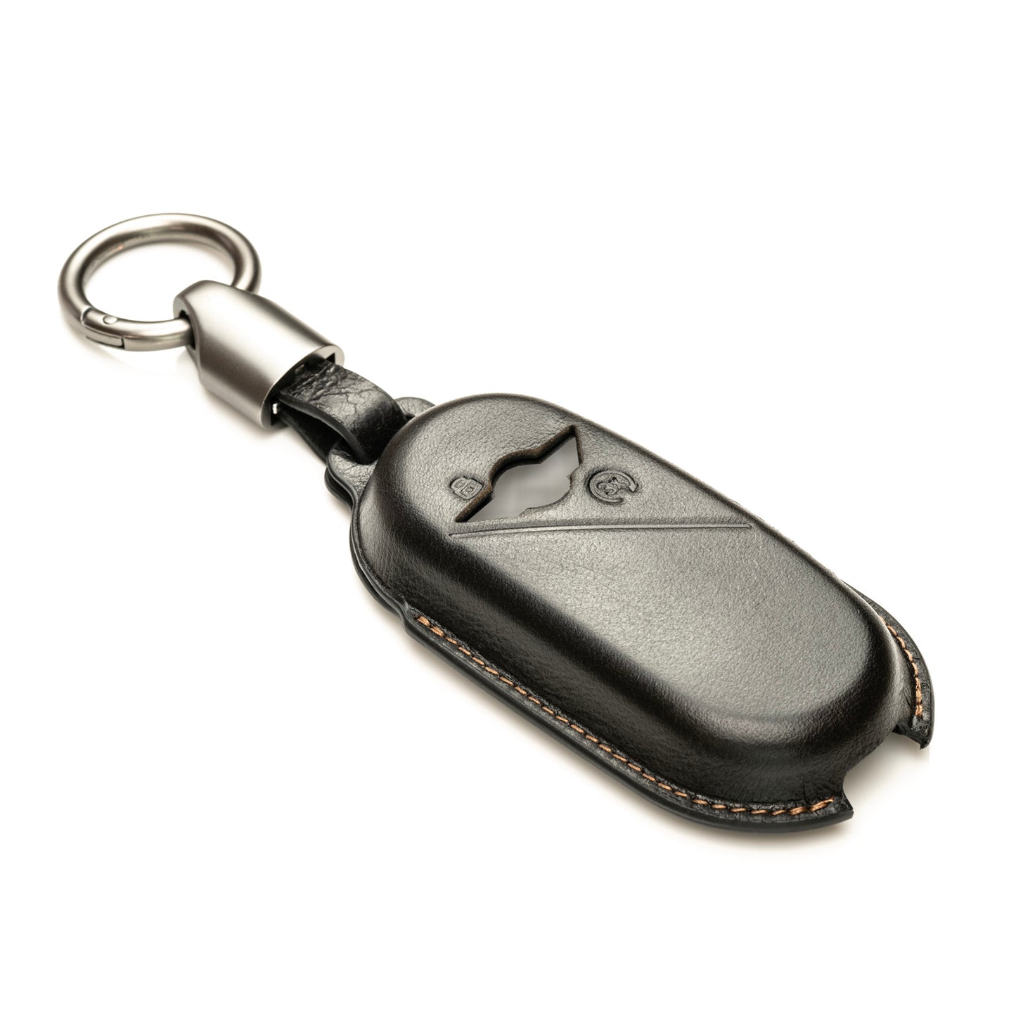 Vitodeco Superior 3D Leather Smart Key Fob Cover Compatible with Mini Countryman S ALL4, Countryman SE ALL4, Cooper 2 Door, Cooper S 4 Door, Convertible, 4-Button