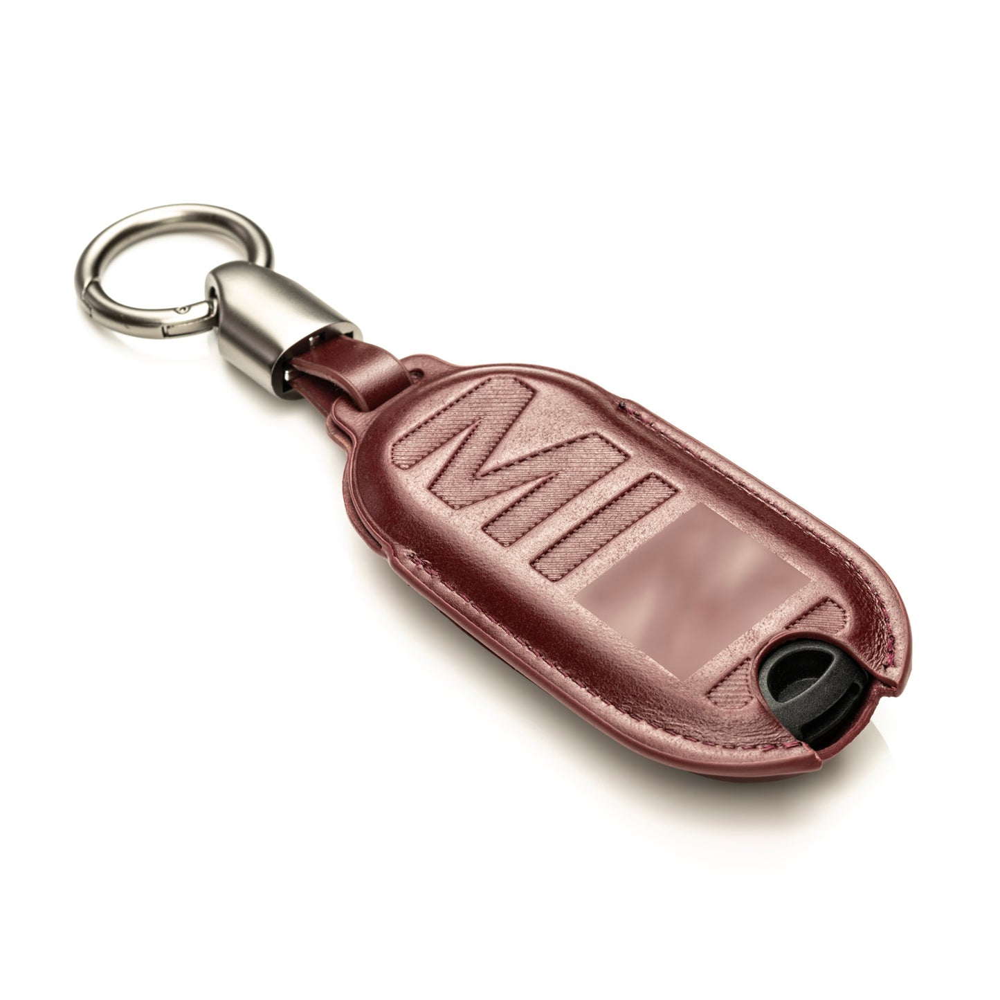 Vitodeco Superior 3D Leather Smart Key Fob Cover Compatible with Mini Countryman S ALL4, Countryman SE ALL4, Cooper 2 Door, Cooper S 4 Door, Convertible, 4-Button