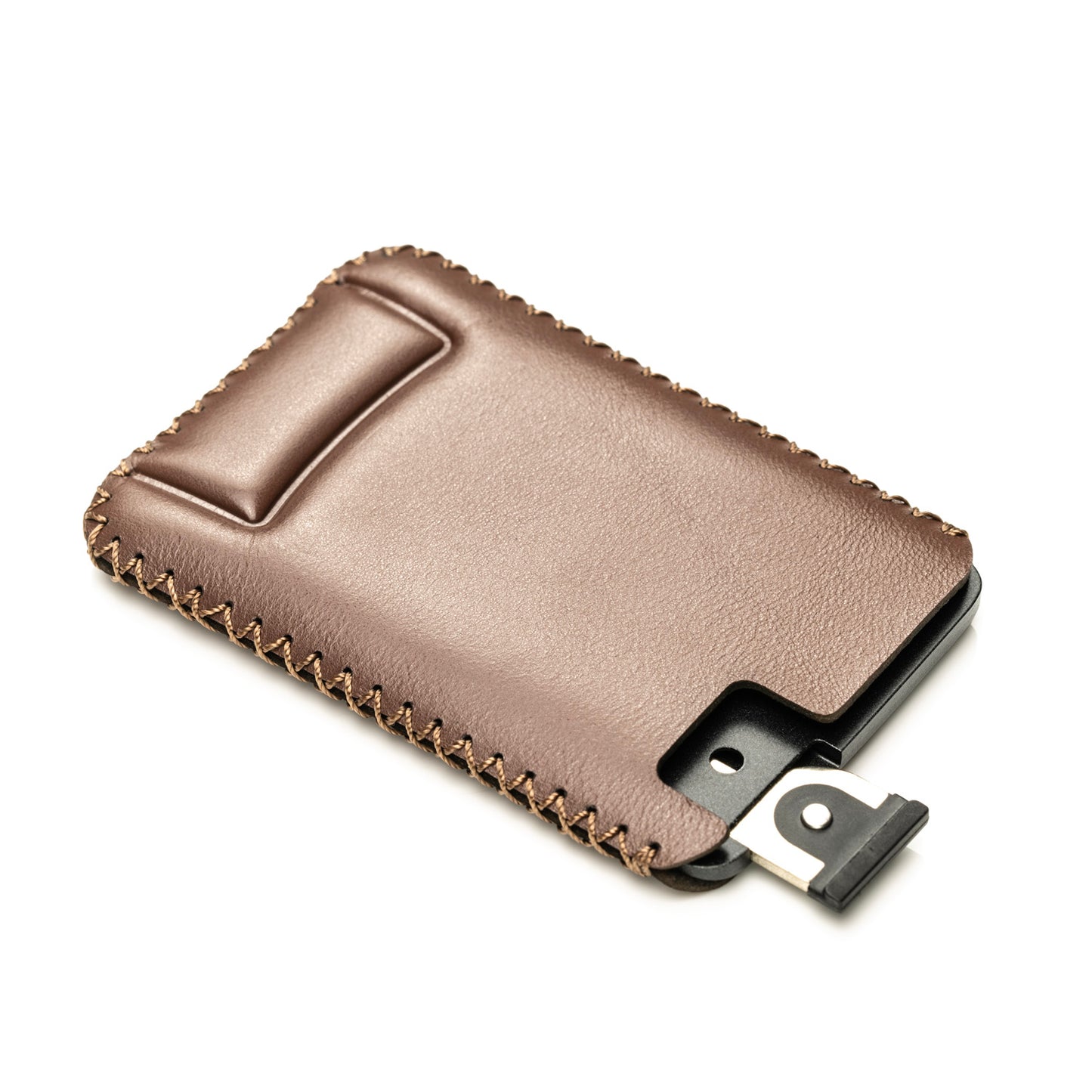 Vitodeco Superior Leather Key Card Case Compatible for Lexus LX570, Lexus LS460, Lexus ES, Lexus LX600 2016 - 2024
