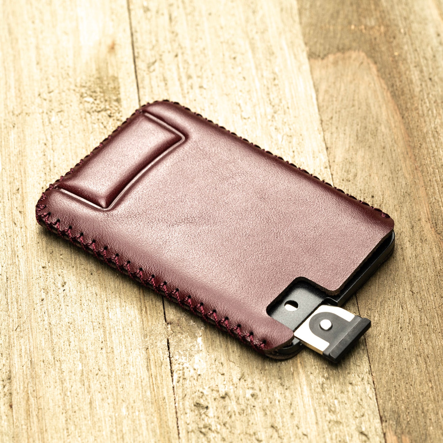 Vitodeco Superior Leather Key Card Case Compatible for Lexus LX570, Lexus LS460, Lexus ES, Lexus LX600 2016 - 2024