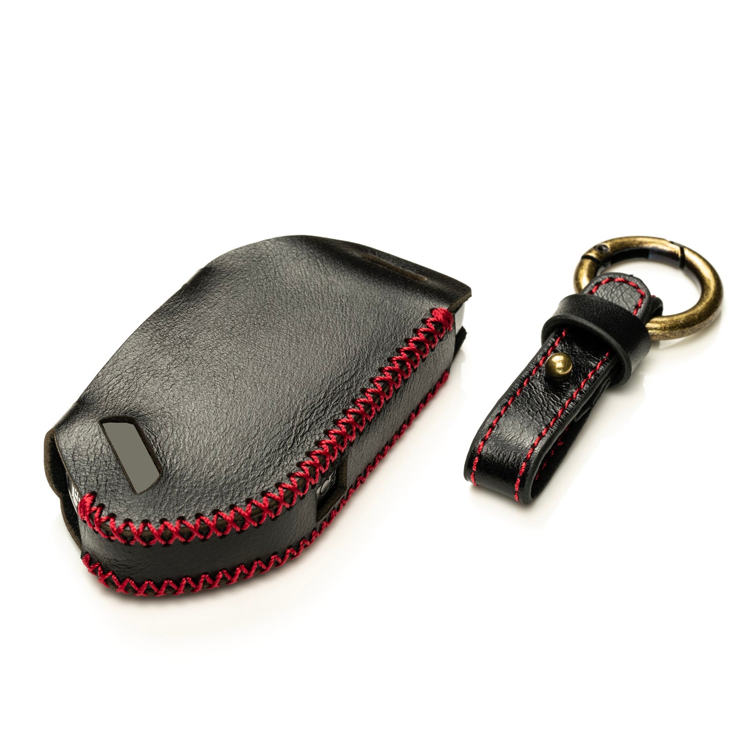 Vitodeco Superior Leather Key Fob Case Compatible for Kia Telluride, Kia Sorento, Kia EV9, Kia K5 GT, Kia Carnival, 5-Button