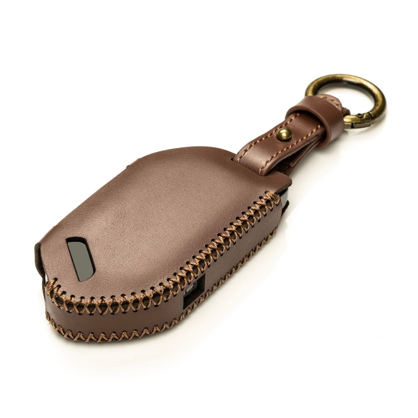 Vitodeco Superior Leather Key Fob Case Compatible for Kia Telluride, Kia Sorento, Kia EV9, Kia K5 GT, Kia Carnival, 5-Button