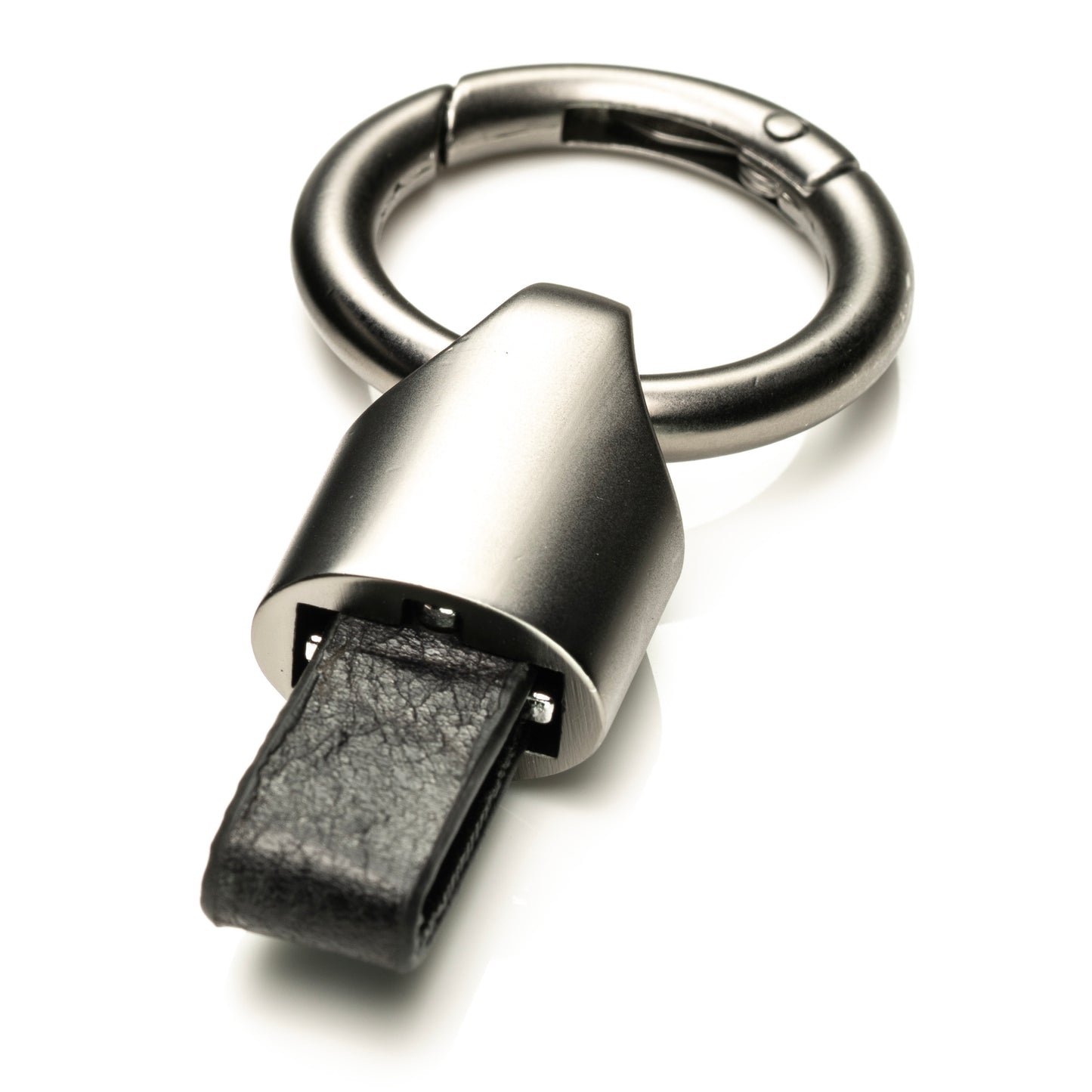 Vitodeco Superior 3D Leather Key Strap with a ring clip