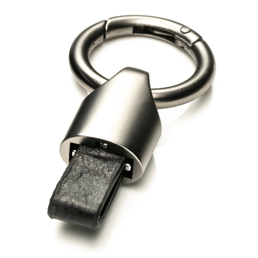 Vitodeco Superior 3D Leather Key Strap with a ring clip